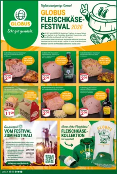 Globus - Globus: Fleischkäse-Festival 2026 ab 02.06.2026 gültig