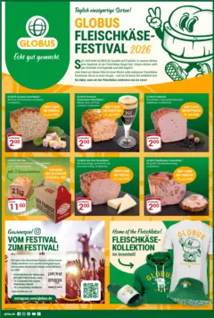 Globus - Globus: Fleischkäse-Festival 2026 ab 02.06.2026 gültig