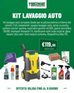 Bricoware Kit lavaggio auto - al 09.06.2026