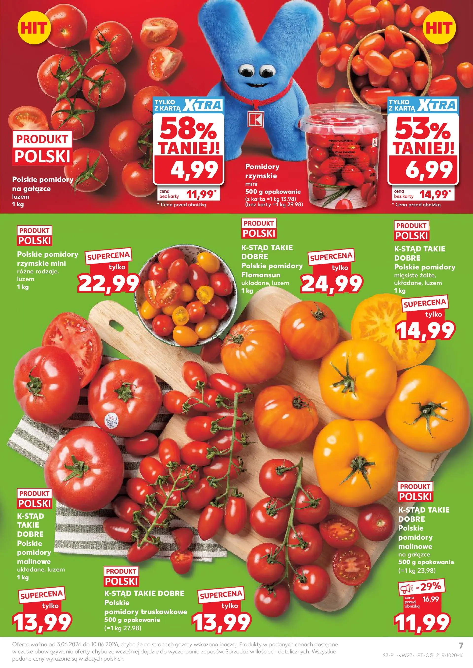 Kaufland gazetka (03.06.2026) - od jutra | Strona: 7 Kaufland gazetka od 03.06.2026 - od jutra PDF | Strona: 7