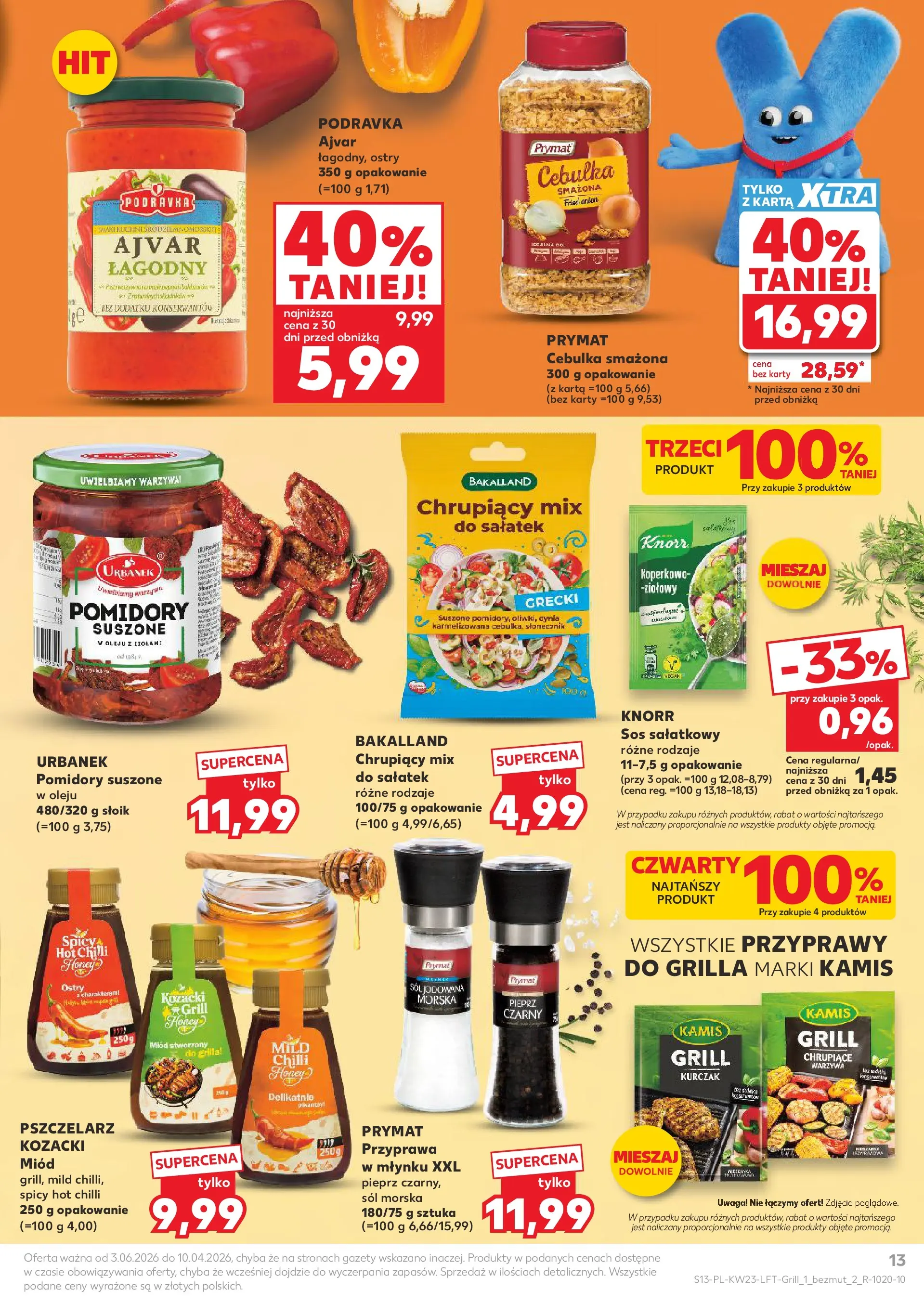 Kaufland gazetka (03.06.2026) - od jutra | Strona: 13 Kaufland gazetka od 03.06.2026 - od jutra PDF | Strona: 13