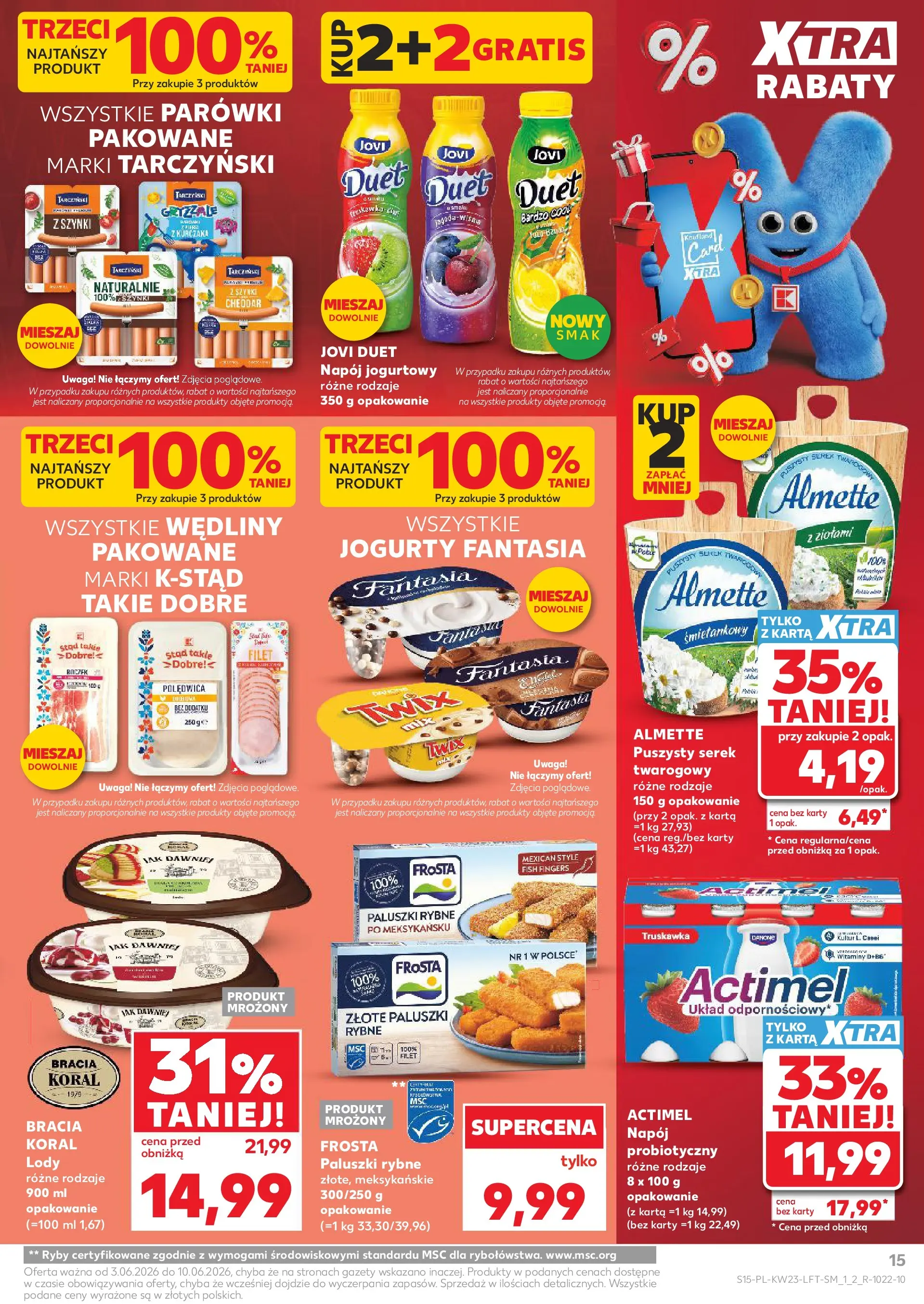 Kaufland gazetka (03.06.2026) - od jutra | Strona: 15 Kaufland gazetka od 03.06.2026 - od jutra PDF | Strona: 15