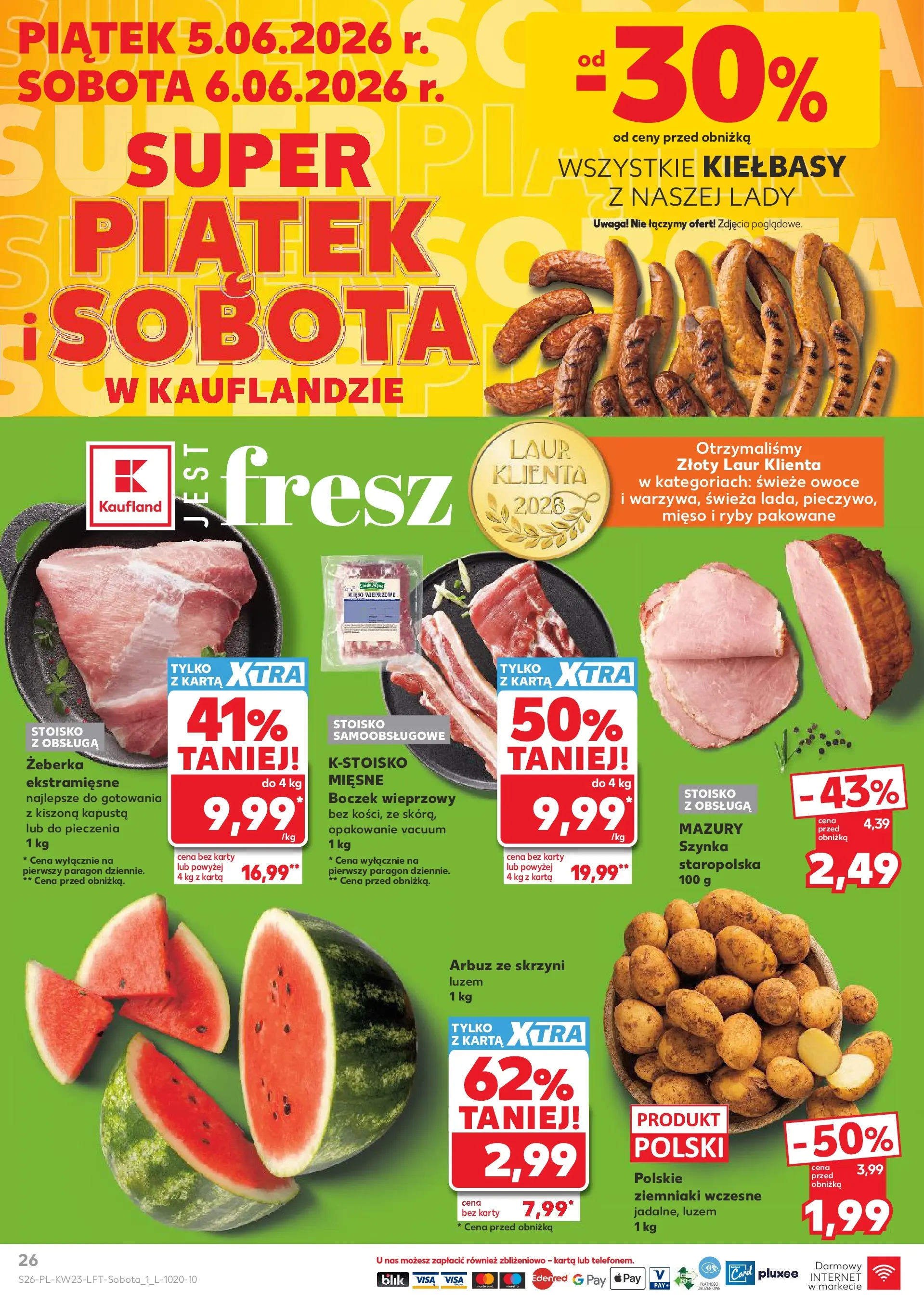 Kaufland gazetka (03.06.2026) - od jutra | Strona: 26 Kaufland gazetka od 03.06.2026 - od jutra PDF | Strona: 26