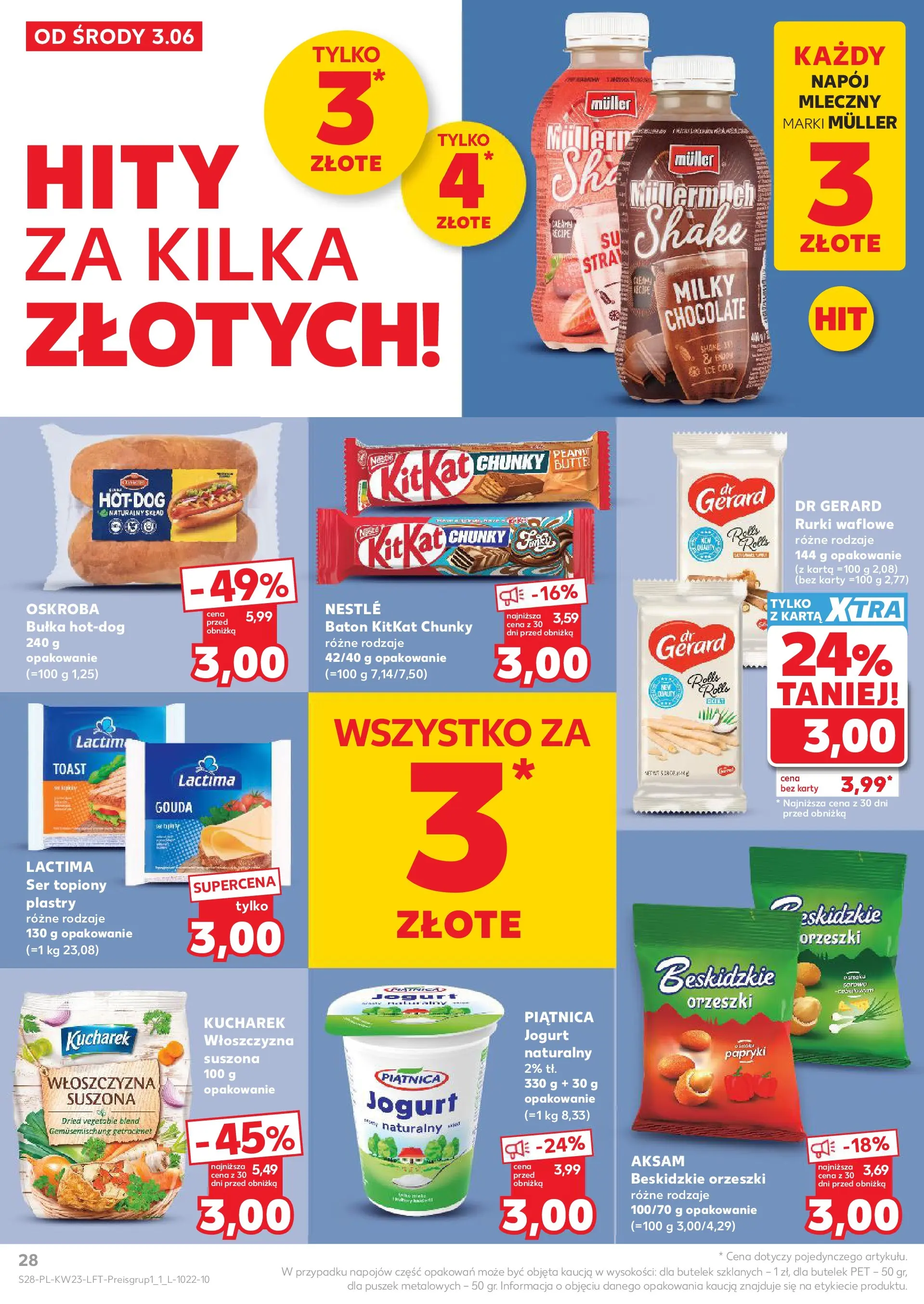 Kaufland gazetka (03.06.2026) - od jutra | Strona: 28 Kaufland gazetka od 03.06.2026 - od jutra PDF | Strona: 28