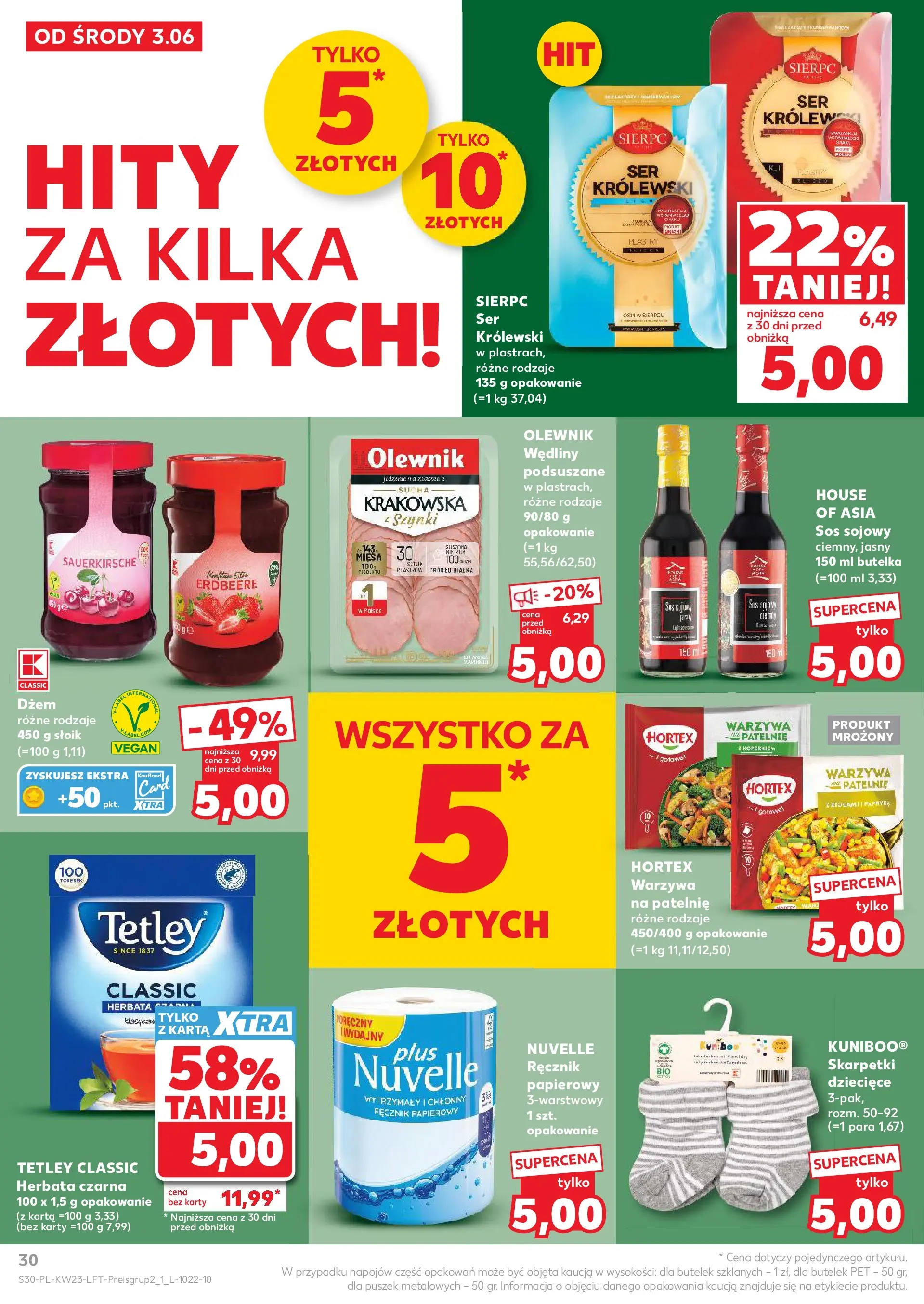Kaufland gazetka (03.06.2026) - od jutra | Strona: 30 Kaufland gazetka od 03.06.2026 - od jutra PDF | Strona: 30