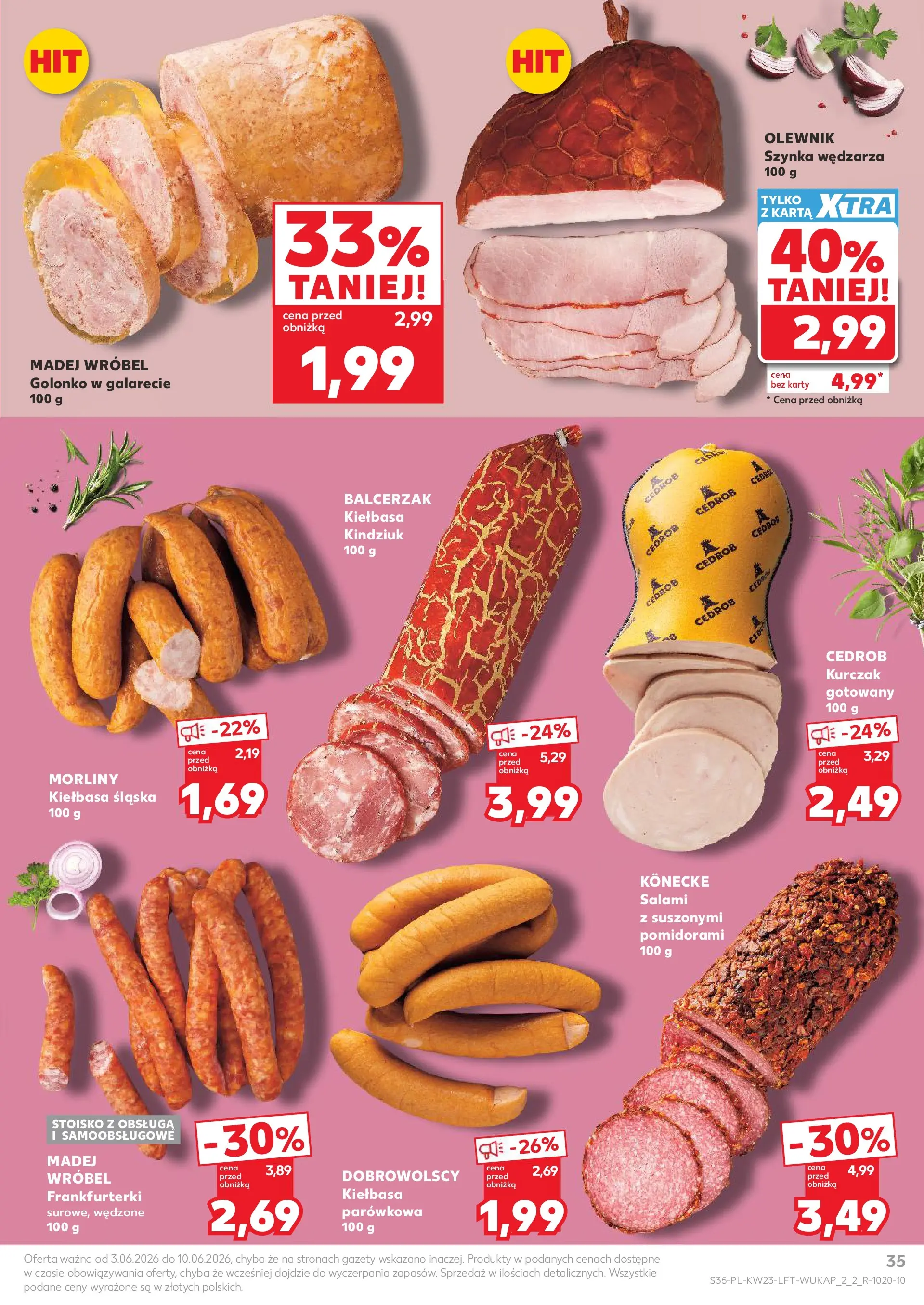 Kaufland gazetka (03.06.2026) - od jutra | Strona: 35 Kaufland gazetka od 03.06.2026 - od jutra PDF | Strona: 35