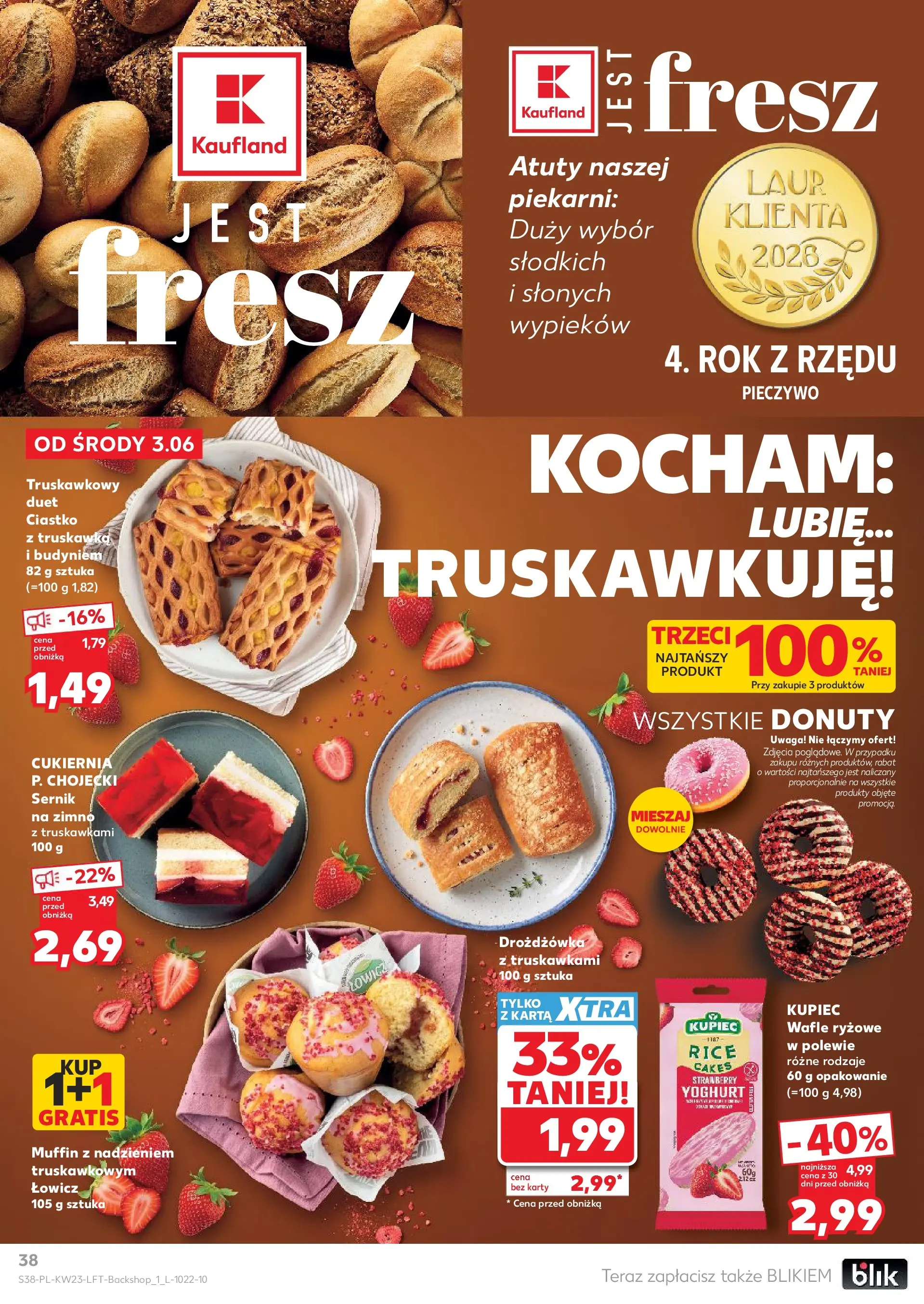 Kaufland gazetka (03.06.2026) - od jutra | Strona: 38 Kaufland gazetka od 03.06.2026 - od jutra PDF | Strona: 38