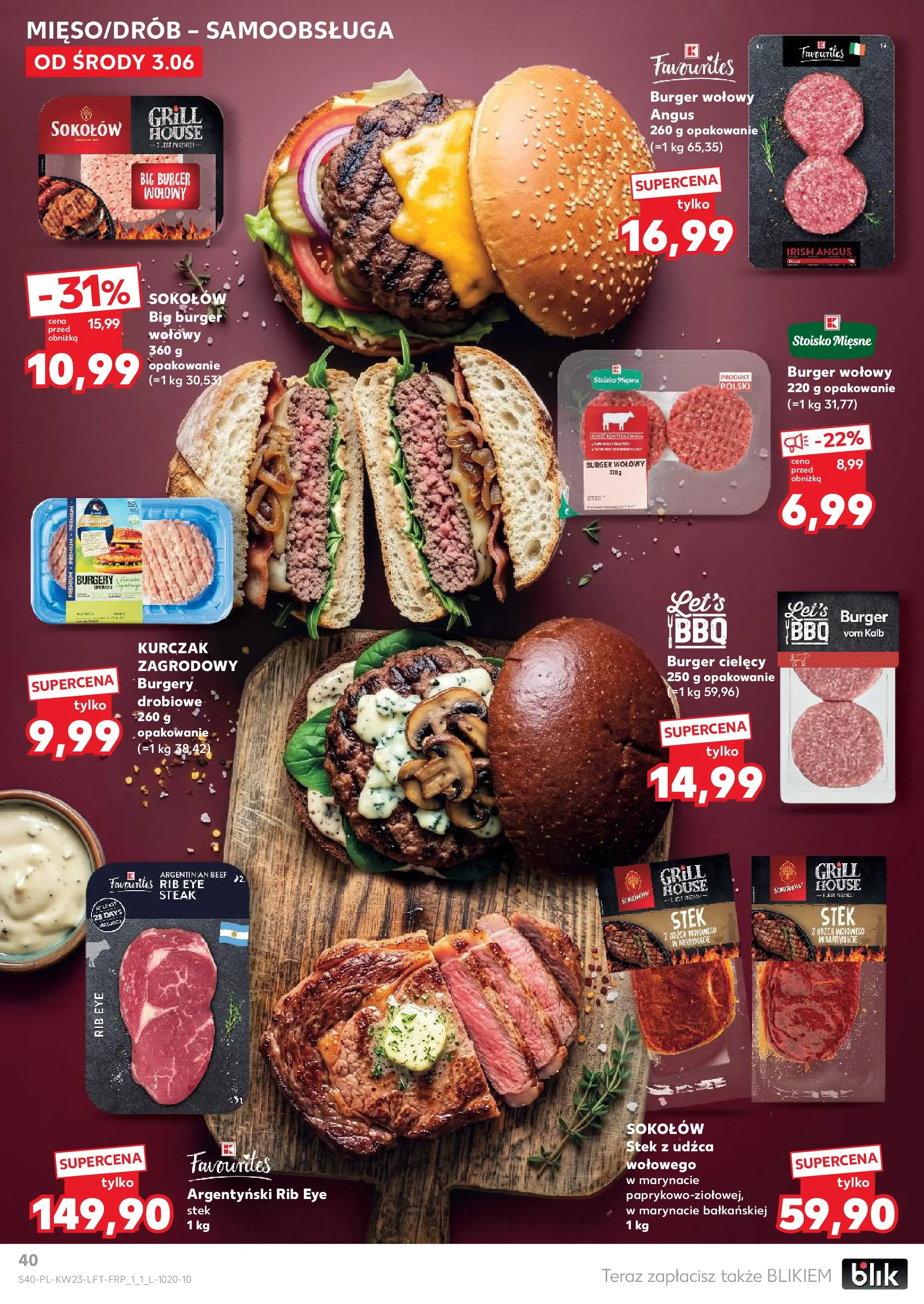Kaufland gazetka (03.06.2026) - od jutra | Strona: 40 Kaufland gazetka od 03.06.2026 - od jutra PDF | Strona: 40