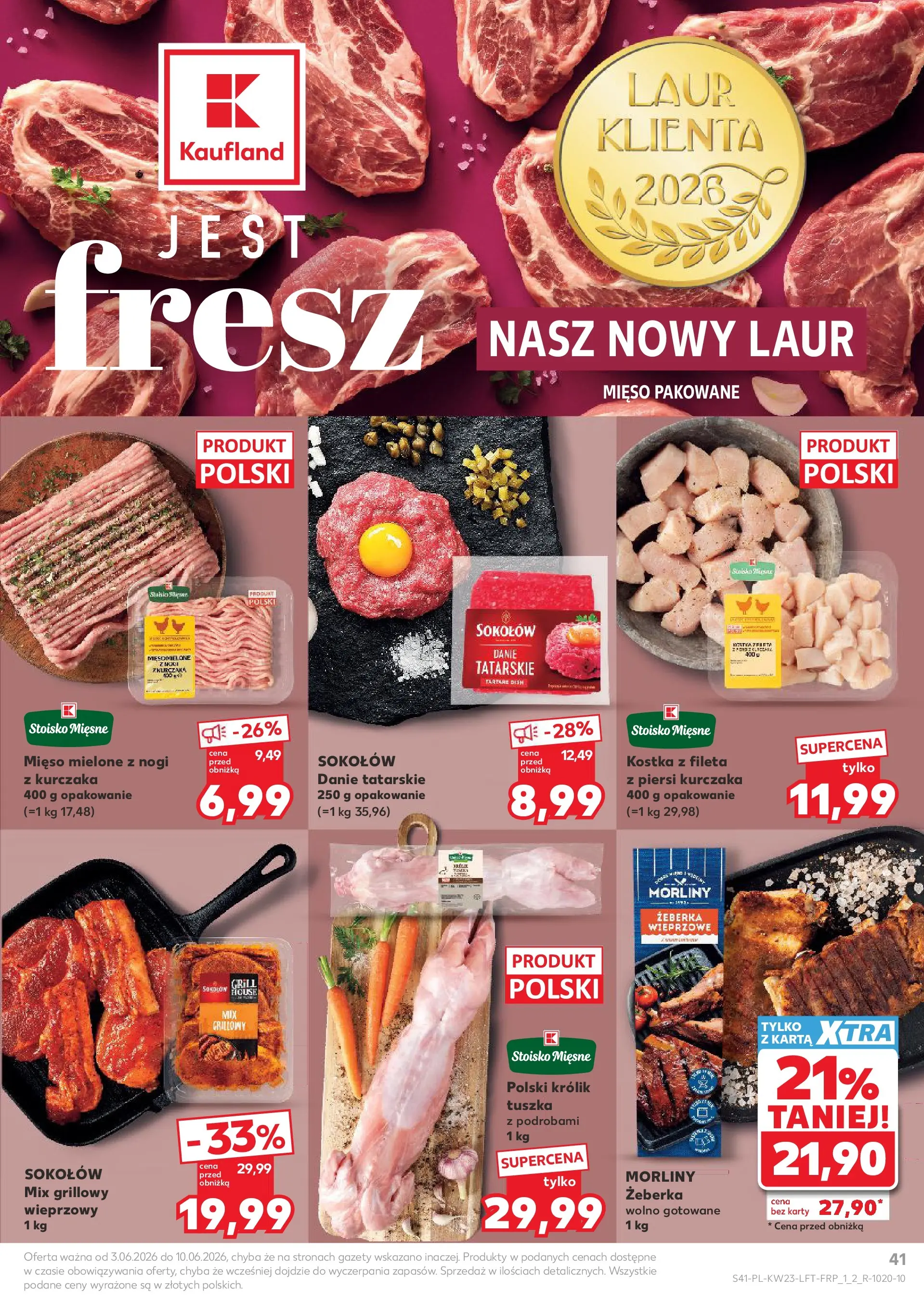 Kaufland gazetka (03.06.2026) - od jutra | Strona: 41 Kaufland gazetka od 03.06.2026 - od jutra PDF | Strona: 41