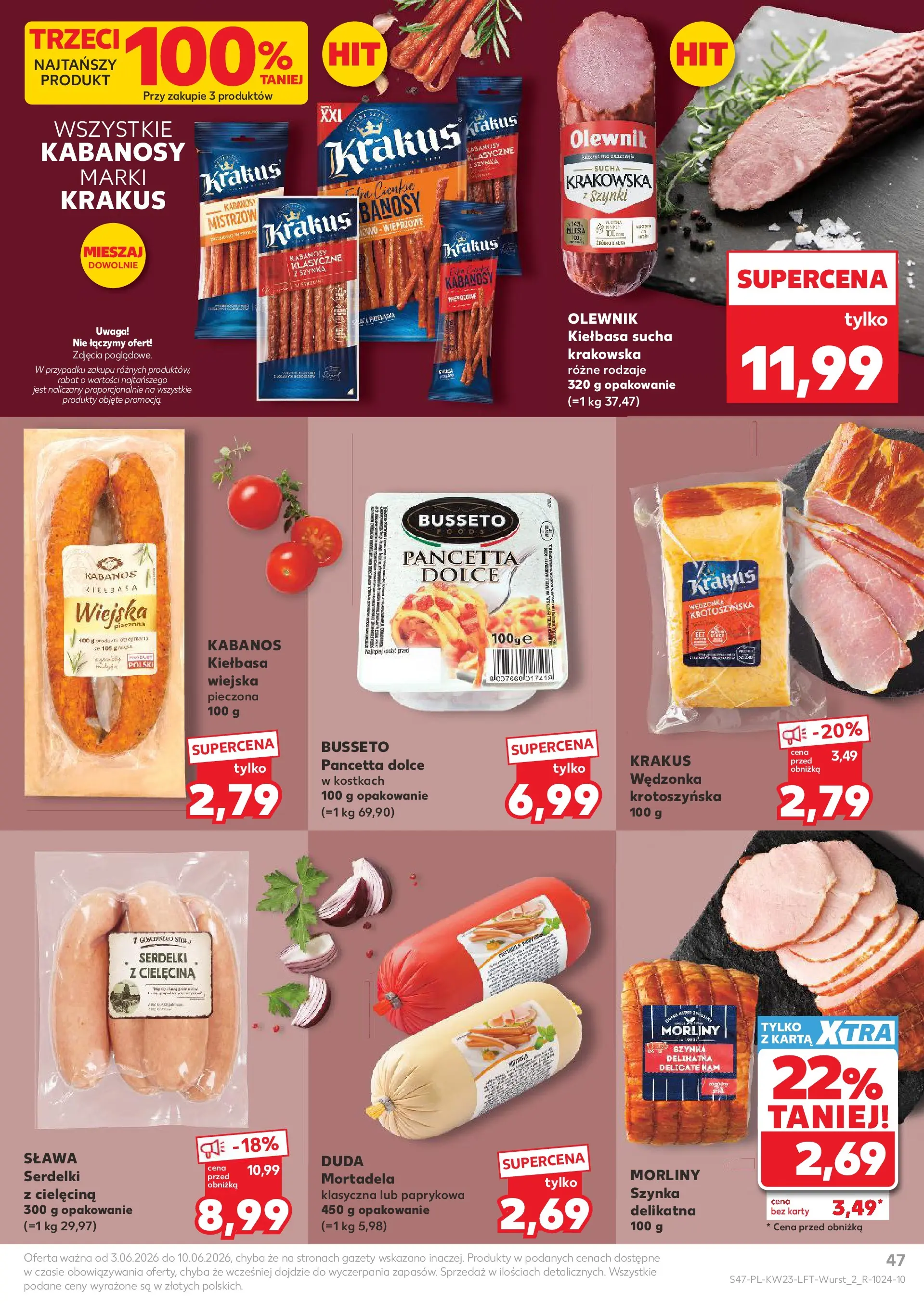 Kaufland gazetka (03.06.2026) - od jutra | Strona: 47 Kaufland gazetka od 03.06.2026 - od jutra PDF | Strona: 47