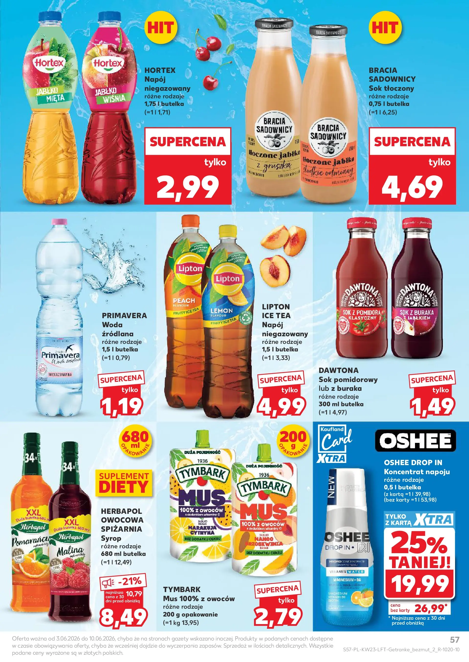 Kaufland gazetka (03.06.2026) - od jutra | Strona: 57 Kaufland gazetka od 03.06.2026 - od jutra PDF | Strona: 57