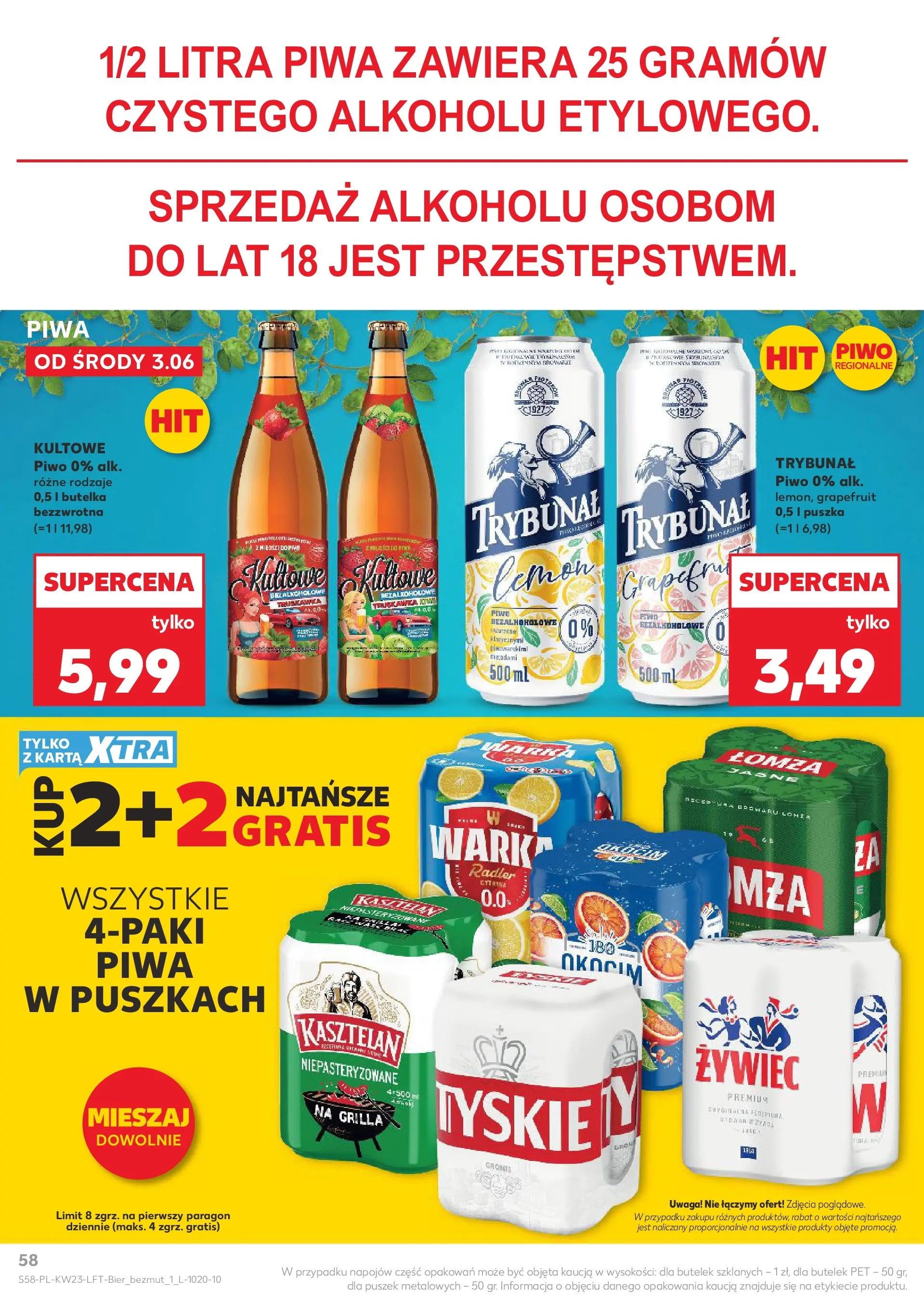 Kaufland gazetka (03.06.2026) - od jutra | Strona: 58 Kaufland gazetka od 03.06.2026 - od jutra PDF | Strona: 58