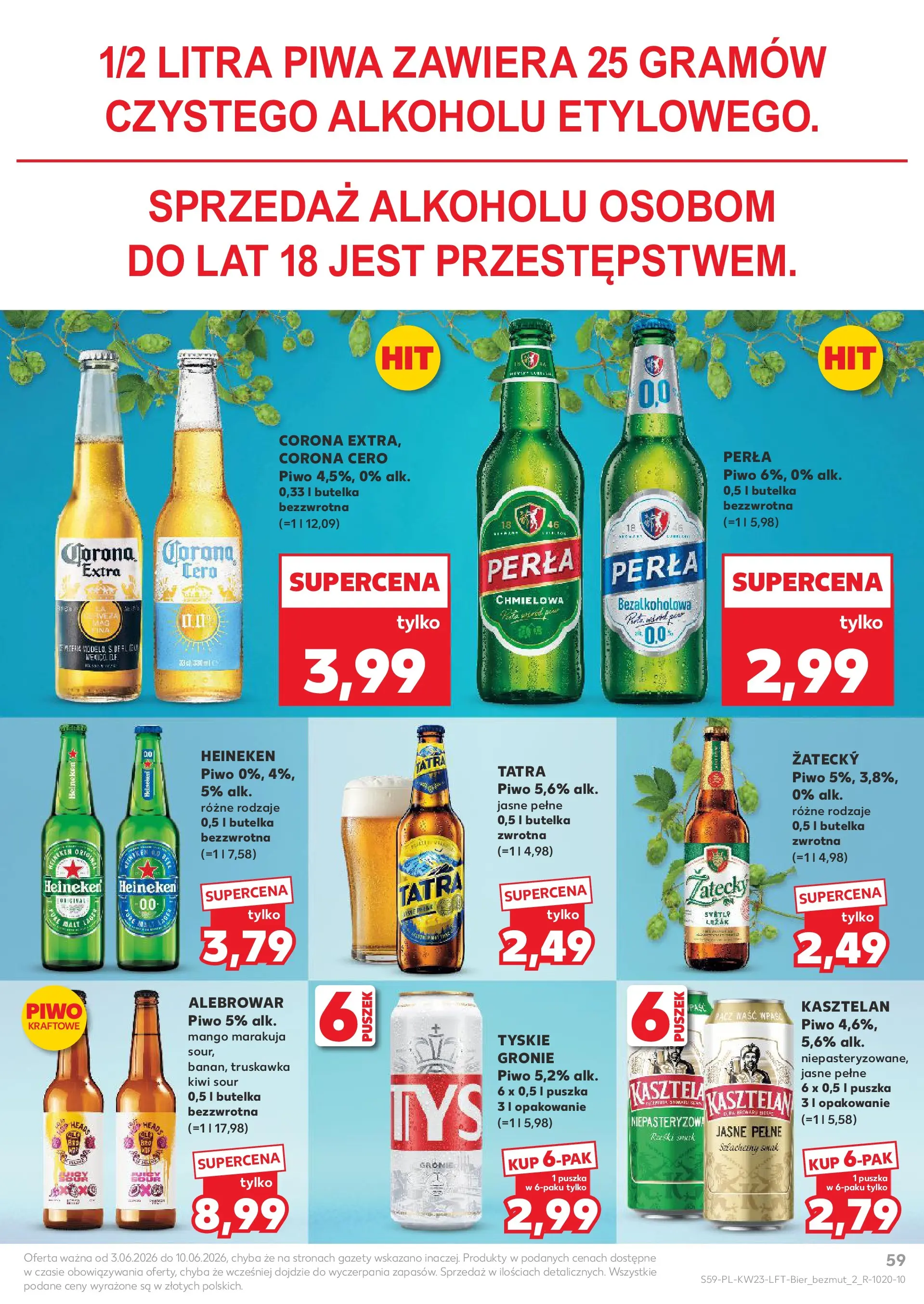 Kaufland gazetka (03.06.2026) - od jutra | Strona: 59 Kaufland gazetka od 03.06.2026 - od jutra PDF | Strona: 59