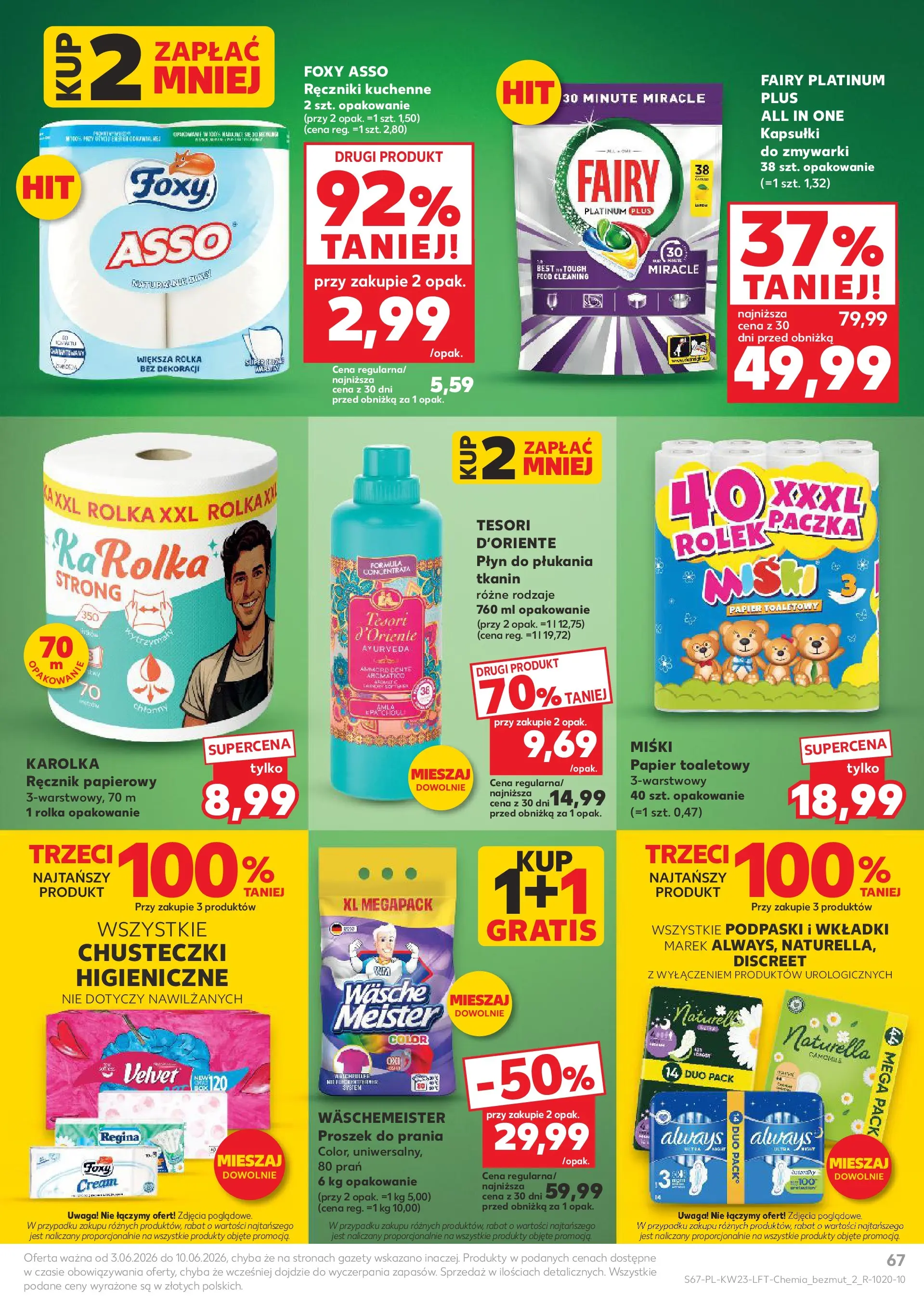 Kaufland gazetka (03.06.2026) - od jutra | Strona: 67 Kaufland gazetka od 03.06.2026 - od jutra PDF | Strona: 67