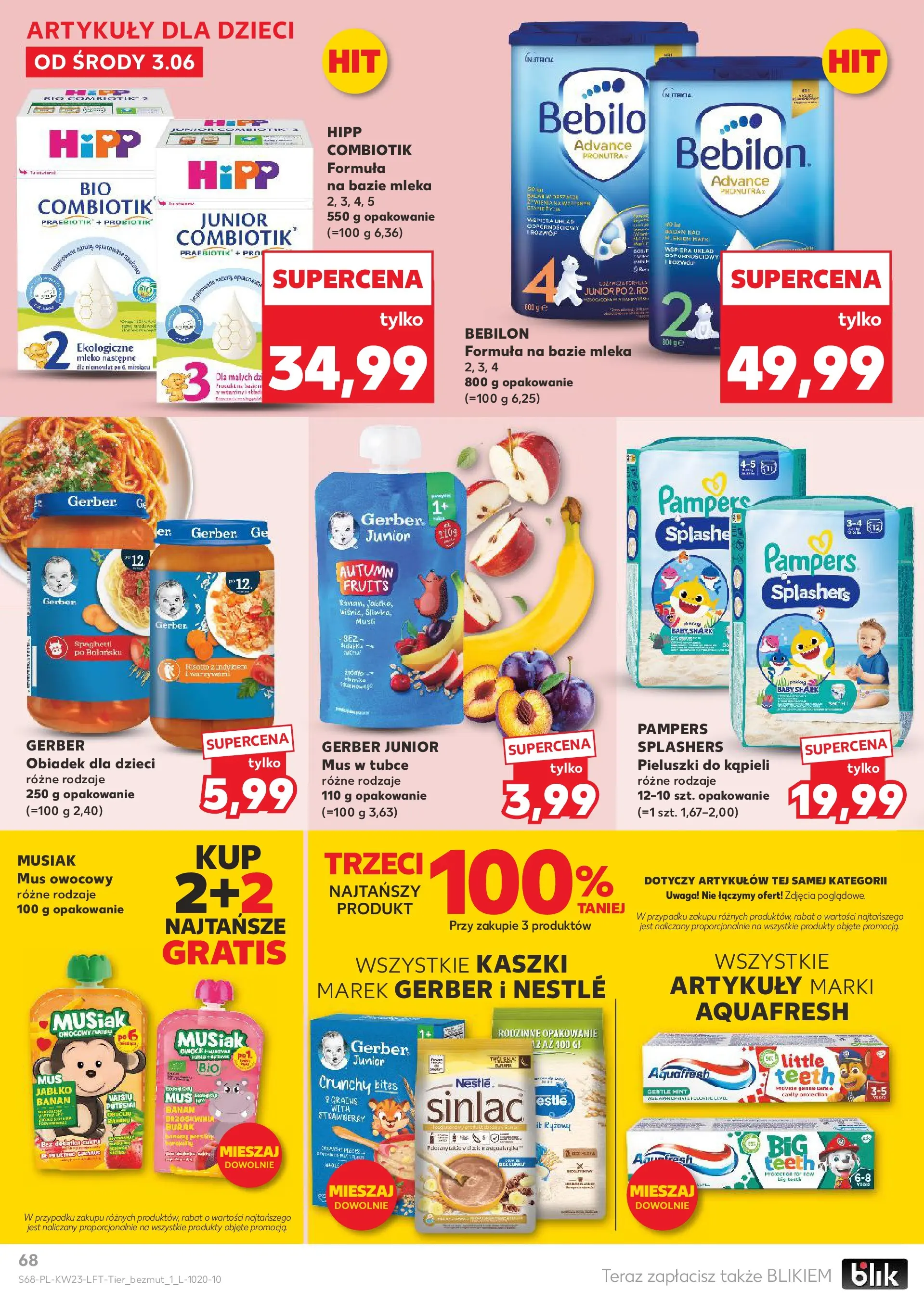 Kaufland gazetka (03.06.2026) - od jutra | Strona: 68 Kaufland gazetka od 03.06.2026 - od jutra PDF | Strona: 68