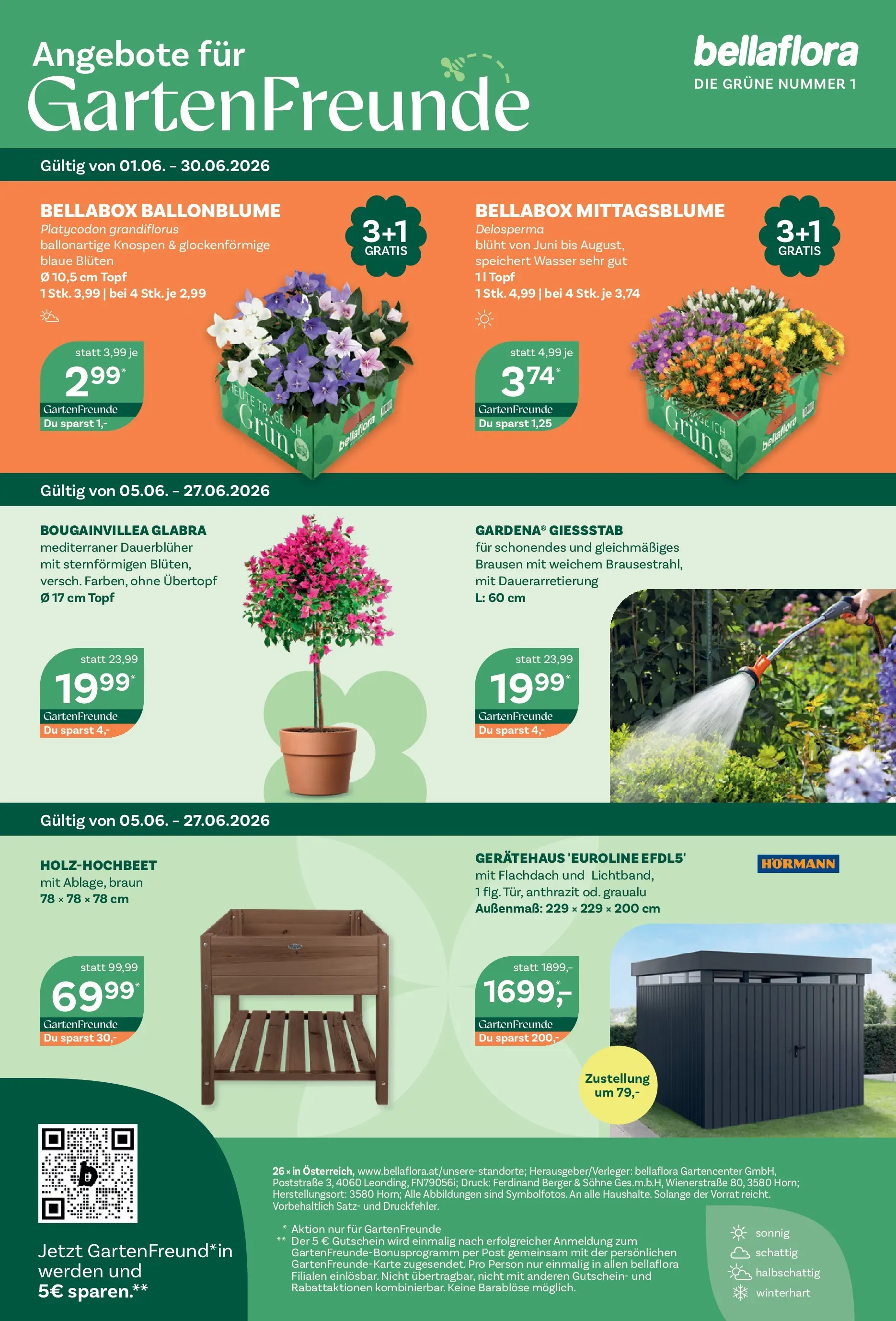 bellaflora Flugblatt von 05.06.2026 - Aktuelle Angebote | Seite: 8 | Produkte: Wasser