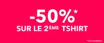 Grain de malice ? Pr&ecirc;te pour l'&eacute;t&eacute; ? -50% sur le 2&egrave;me T-shirt - au 30.06.2026