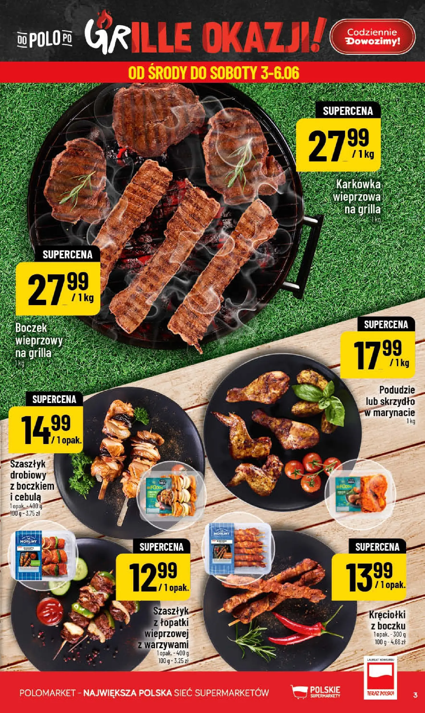 Nowa POLOmarket gazetka od jutra 03.06.2026 | Strona: 3