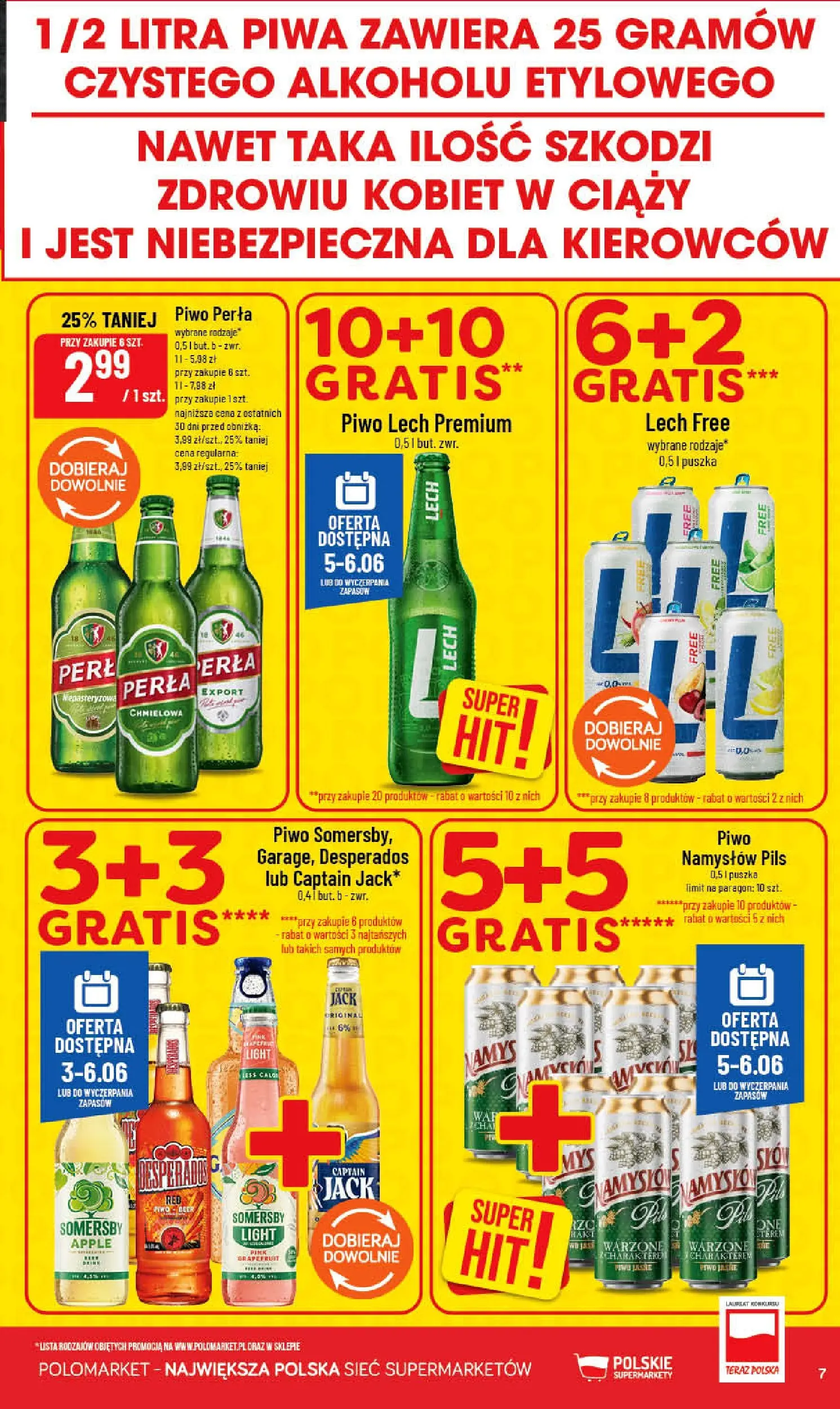 Nowa POLOmarket gazetka od jutra 03.06.2026 | Strona: 7