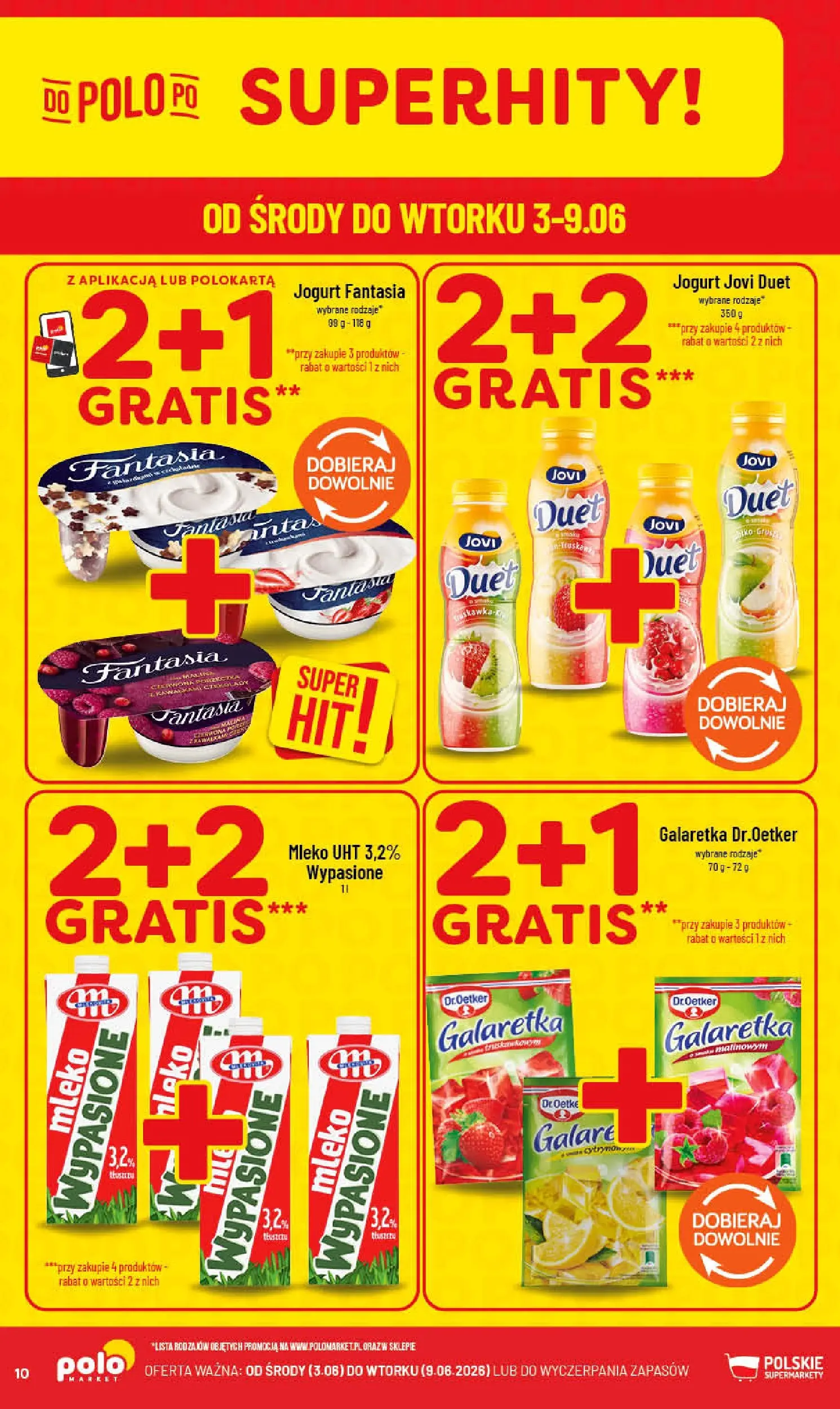 Nowa POLOmarket gazetka od jutra 03.06.2026 | Strona: 10
