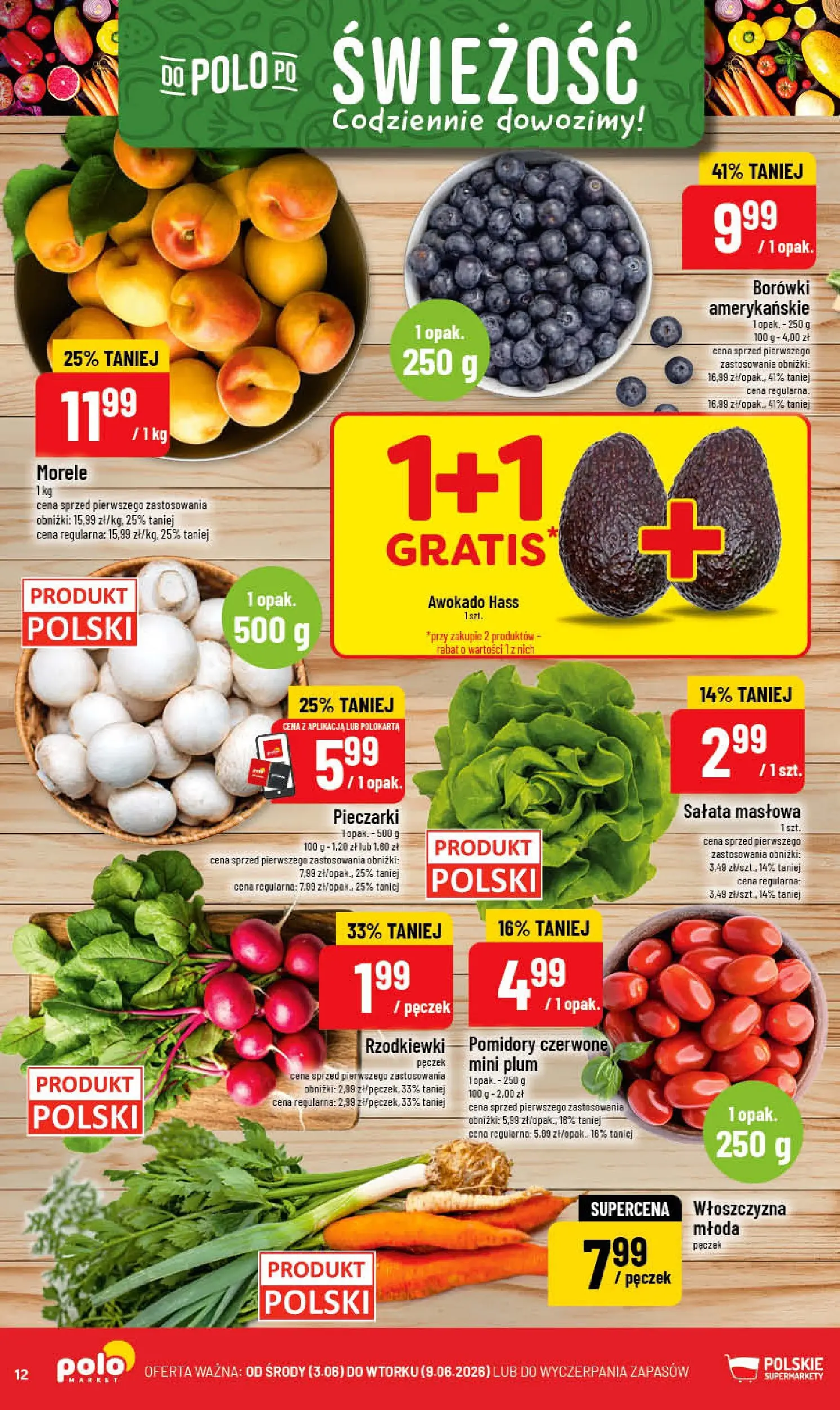 Nowa POLOmarket gazetka od jutra 03.06.2026 | Strona: 12