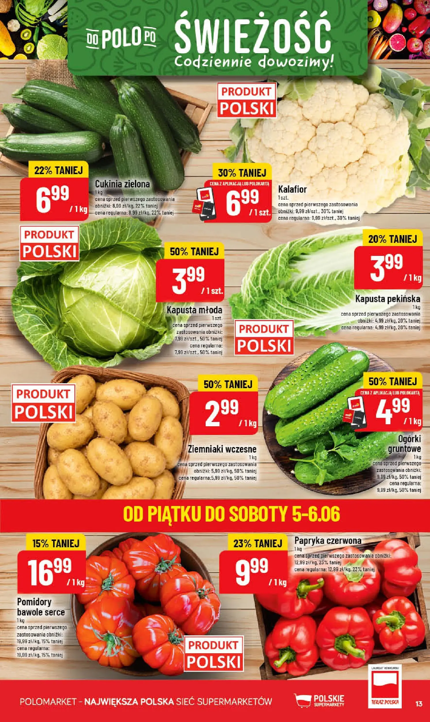 Nowa POLOmarket gazetka od jutra 03.06.2026 | Strona: 13