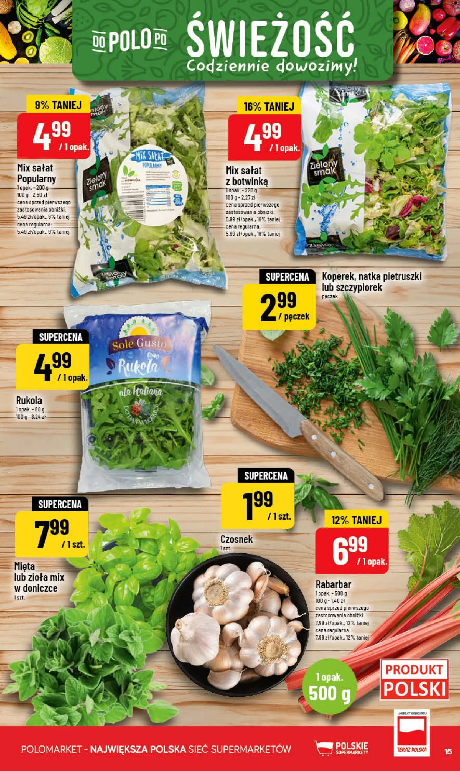 Nowa POLOmarket gazetka od jutra 03.06.2026 | Strona: 15