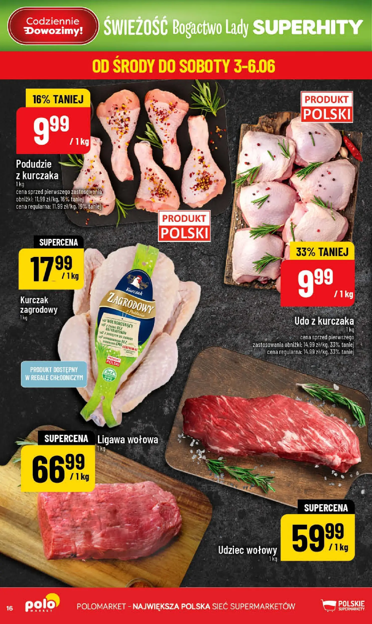 Nowa POLOmarket gazetka od jutra 03.06.2026 | Strona: 16