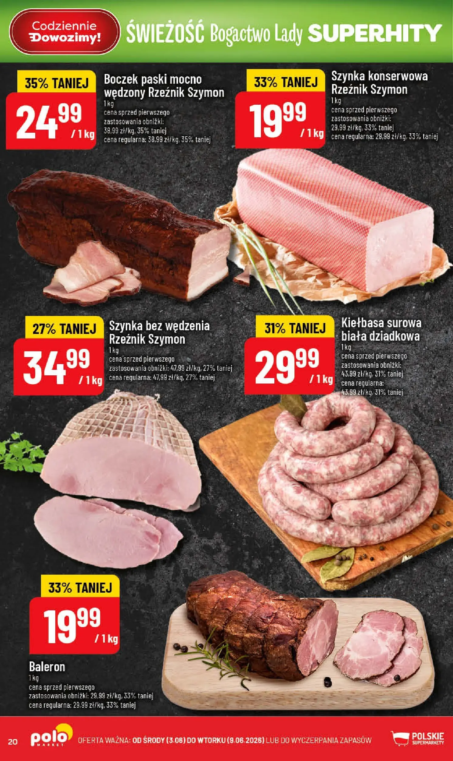Nowa POLOmarket gazetka od jutra 03.06.2026 | Strona: 20