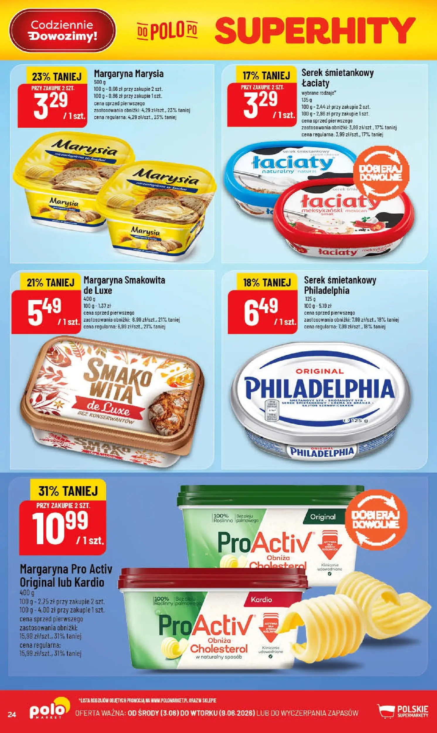 Nowa POLOmarket gazetka od jutra 03.06.2026 | Strona: 24