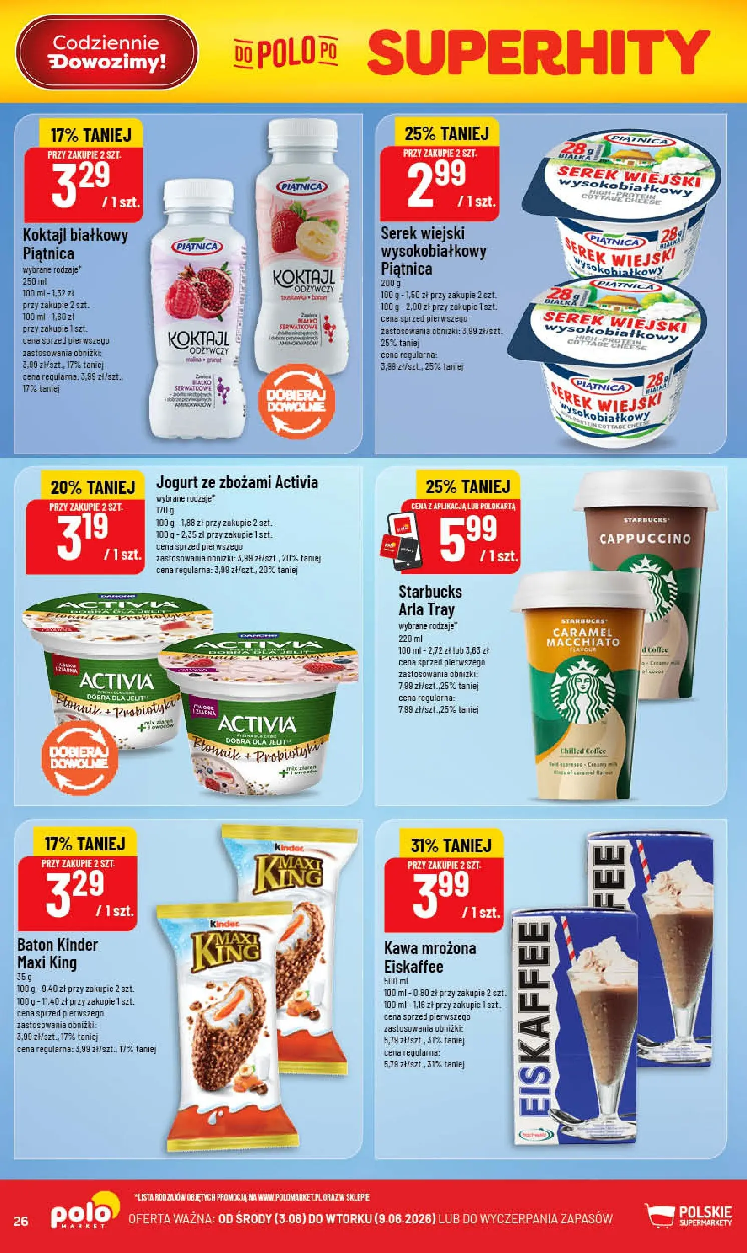 Nowa POLOmarket gazetka od jutra 03.06.2026 | Strona: 26