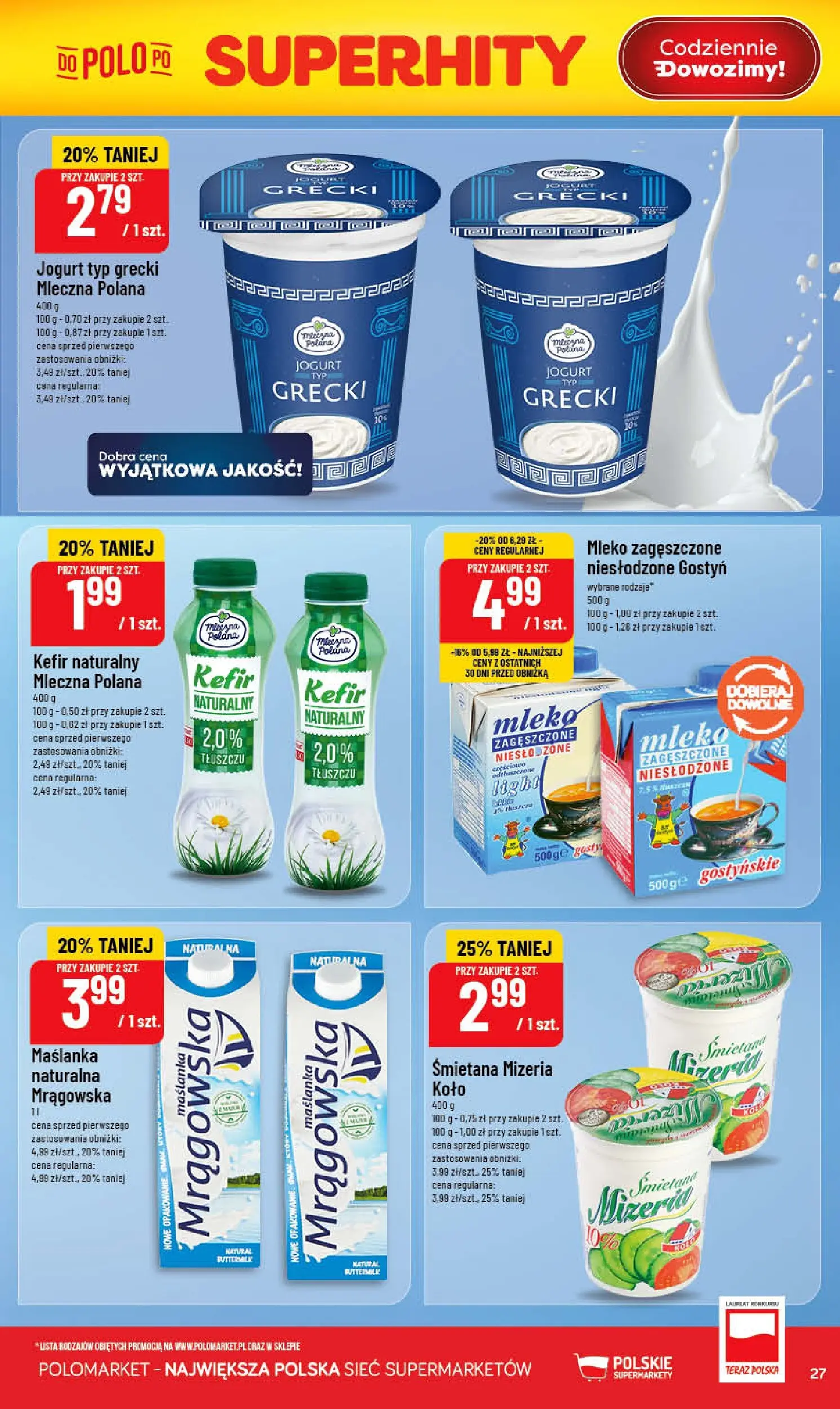 Nowa POLOmarket gazetka od jutra 03.06.2026 | Strona: 27