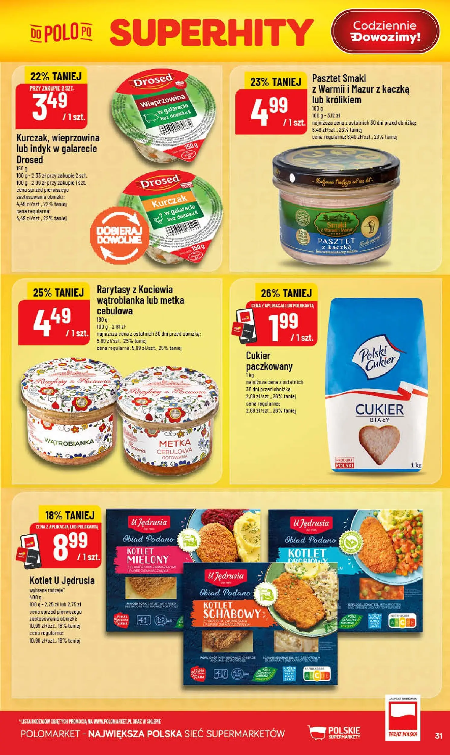 Nowa POLOmarket gazetka od jutra 03.06.2026 | Strona: 31