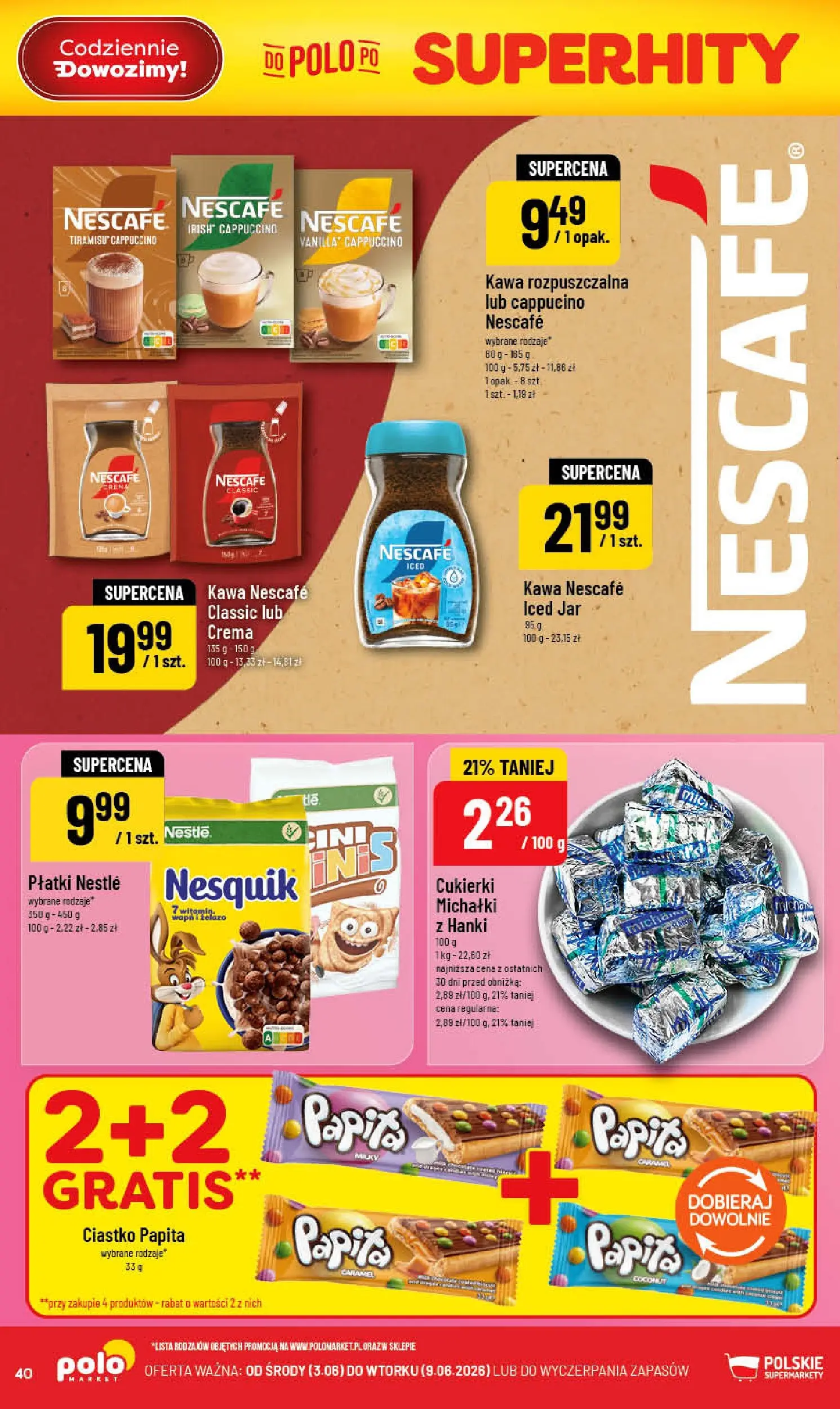 Nowa POLOmarket gazetka od jutra 03.06.2026 | Strona: 40