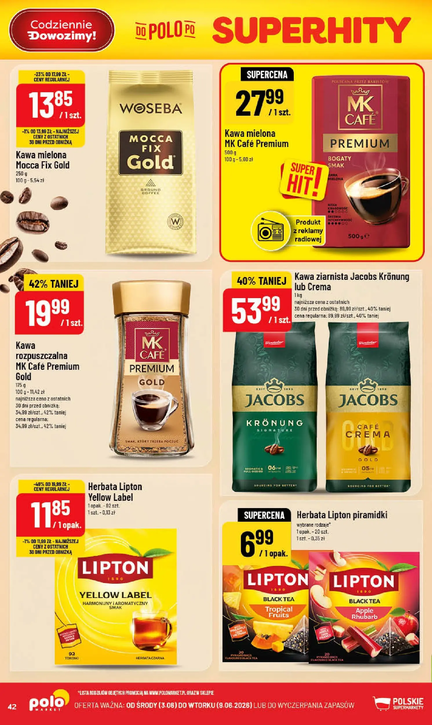 Nowa POLOmarket gazetka od jutra 03.06.2026 | Strona: 42