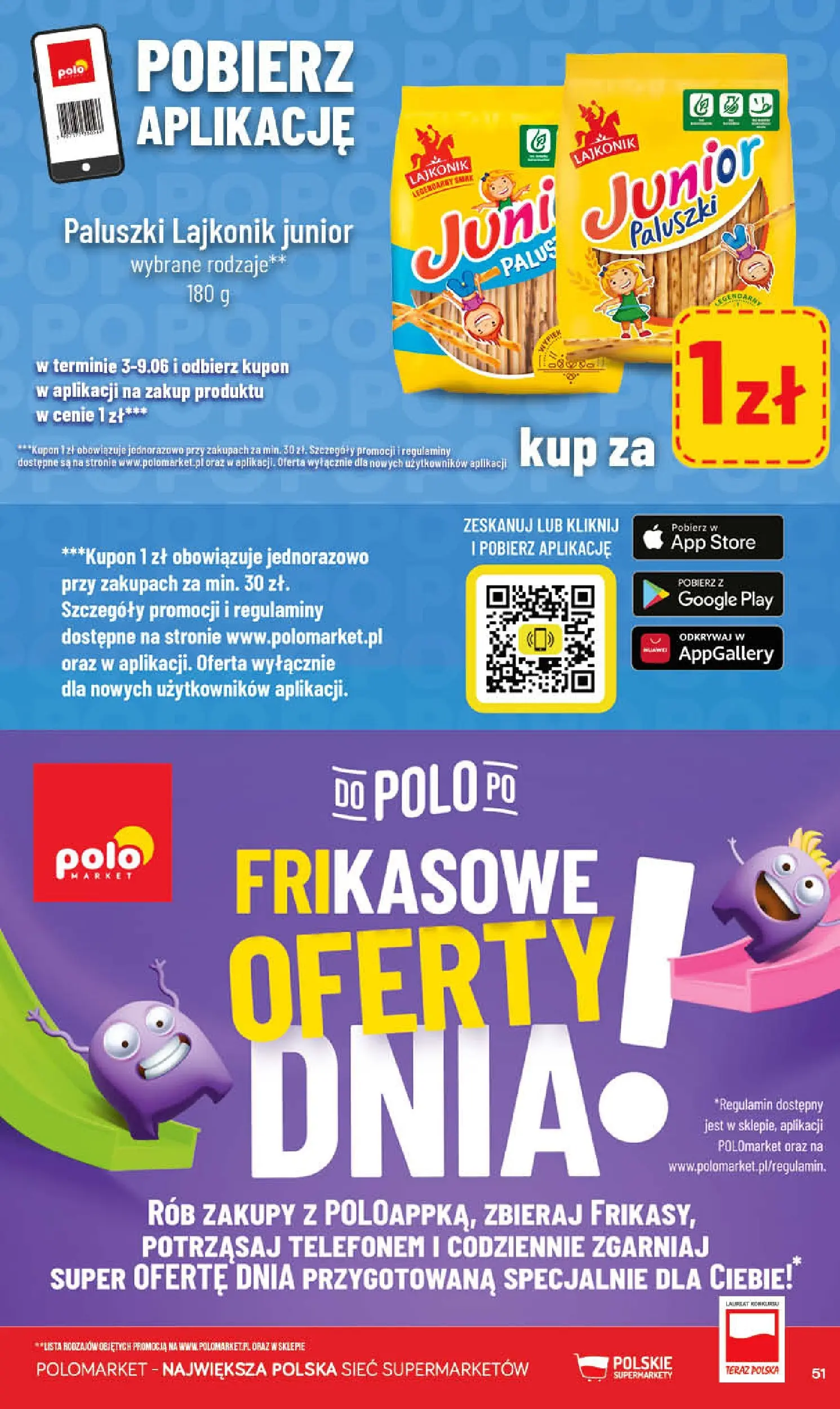 Nowa POLOmarket gazetka od jutra 03.06.2026 | Strona: 51