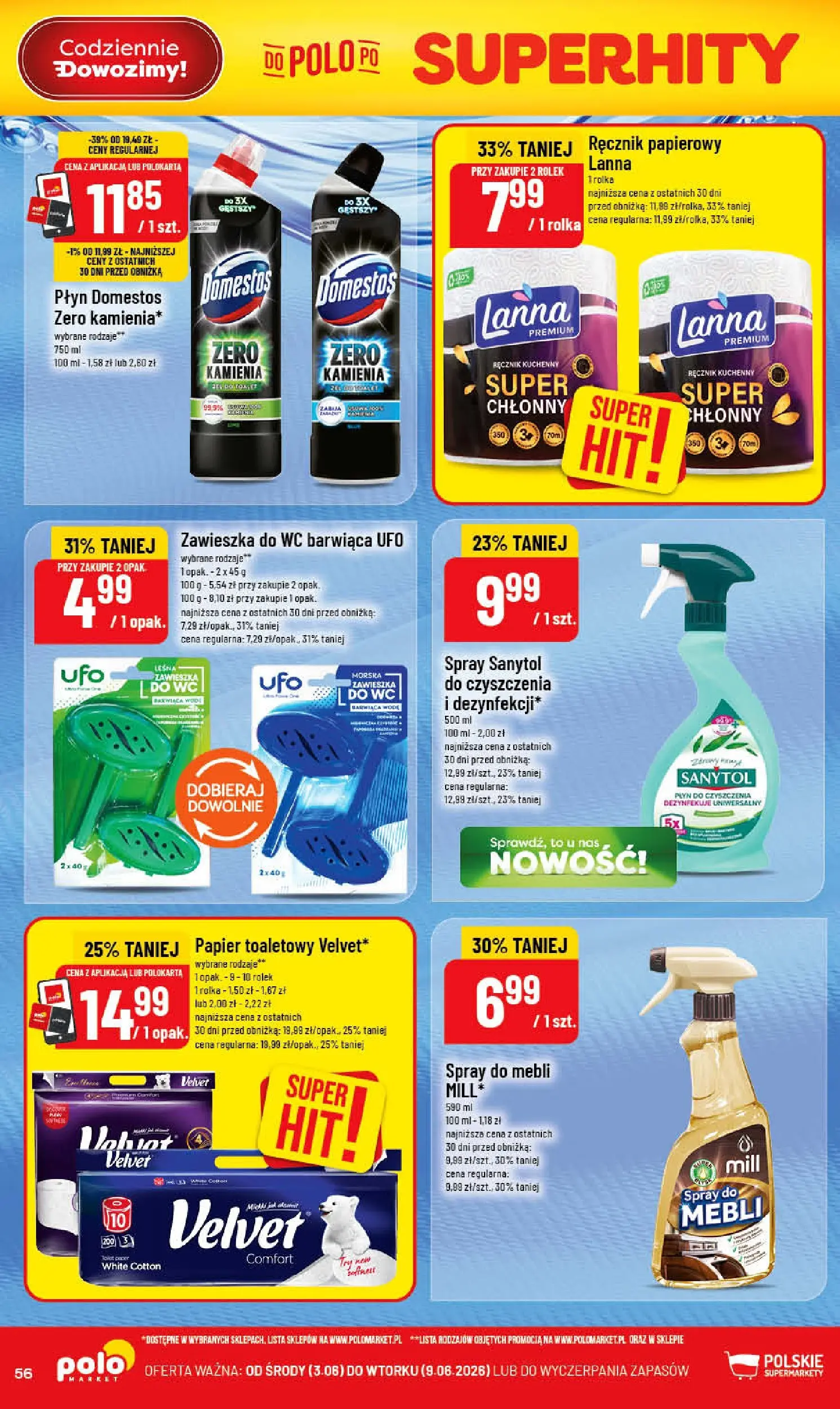 Nowa POLOmarket gazetka od jutra 03.06.2026 | Strona: 56