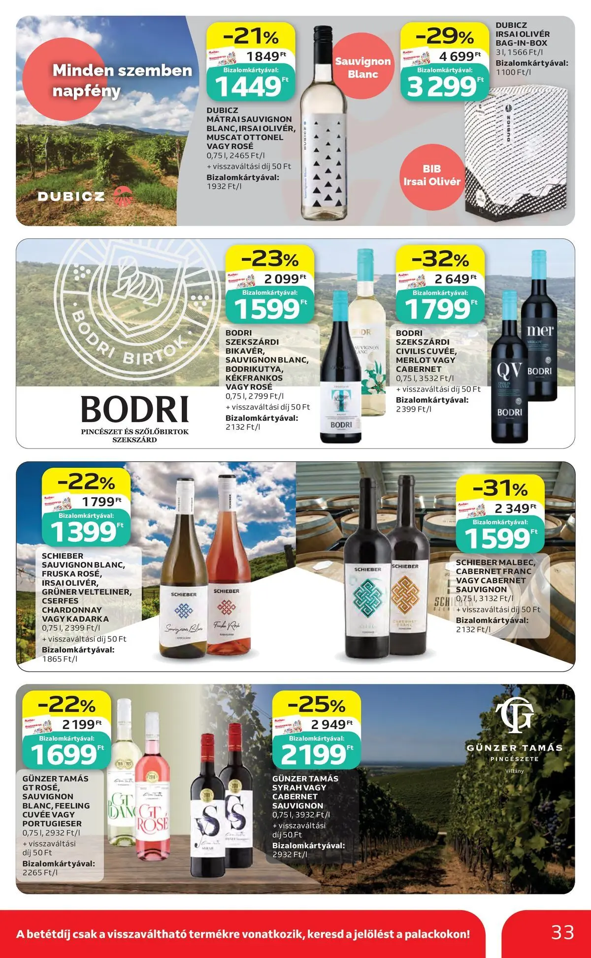 Auchan akciós újság Budapest - 2026.06.04. -tól/töl > akció, lapozható szórólap 🛍️ | Oldal: 33
