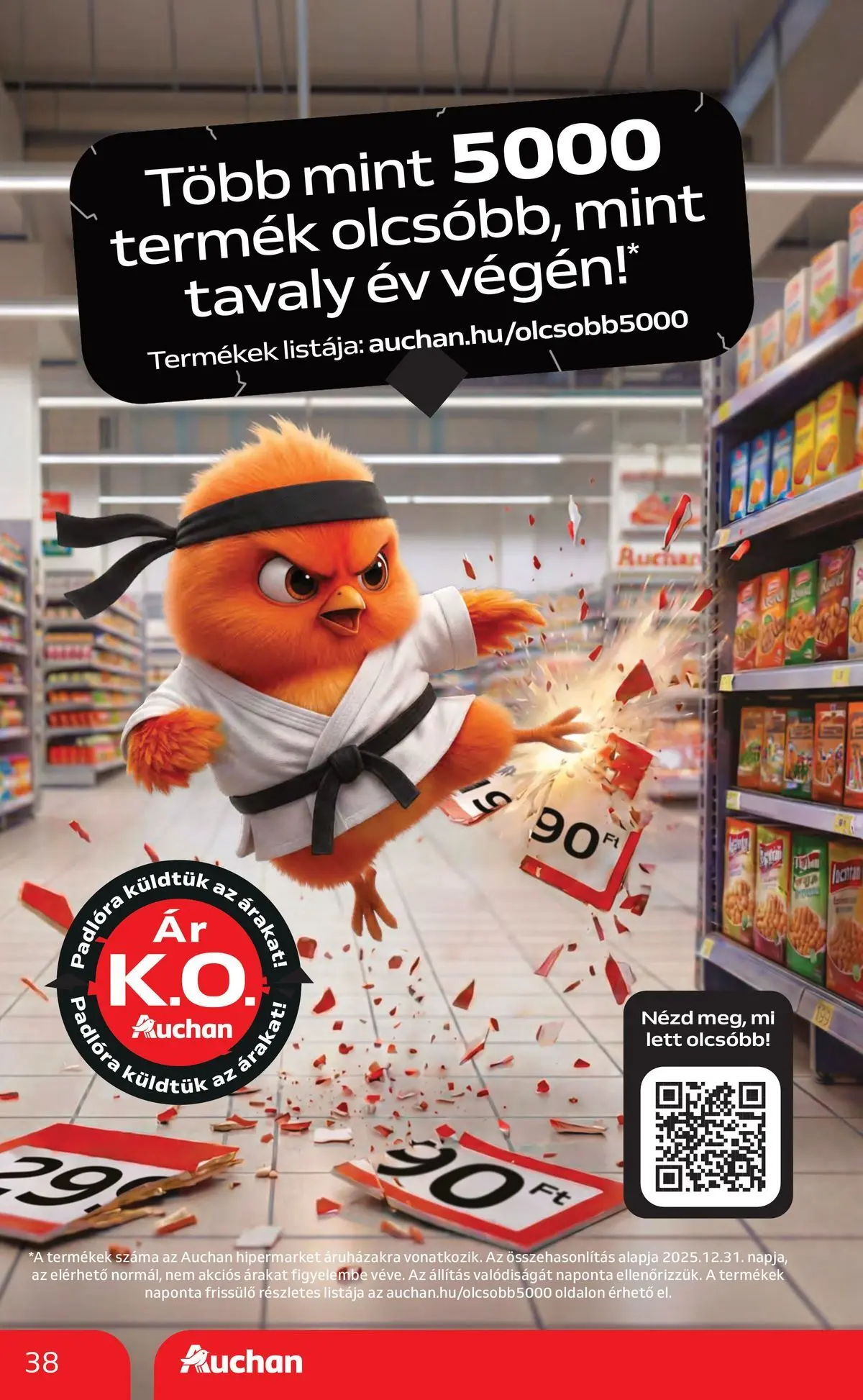 Auchan akciós újság Budapest - 2026.06.04. -tól/töl > akció, lapozható szórólap 🛍️ | Oldal: 38