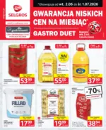 Gastro Duet Selgros &ndash; do 01.07.2026