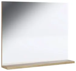 Wandspiegel Landos ca. 50 cm Eichefarben/Wei&szlig;
