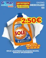 Gemar Detersivi Un'offerta al giorno - al 09.06.2026