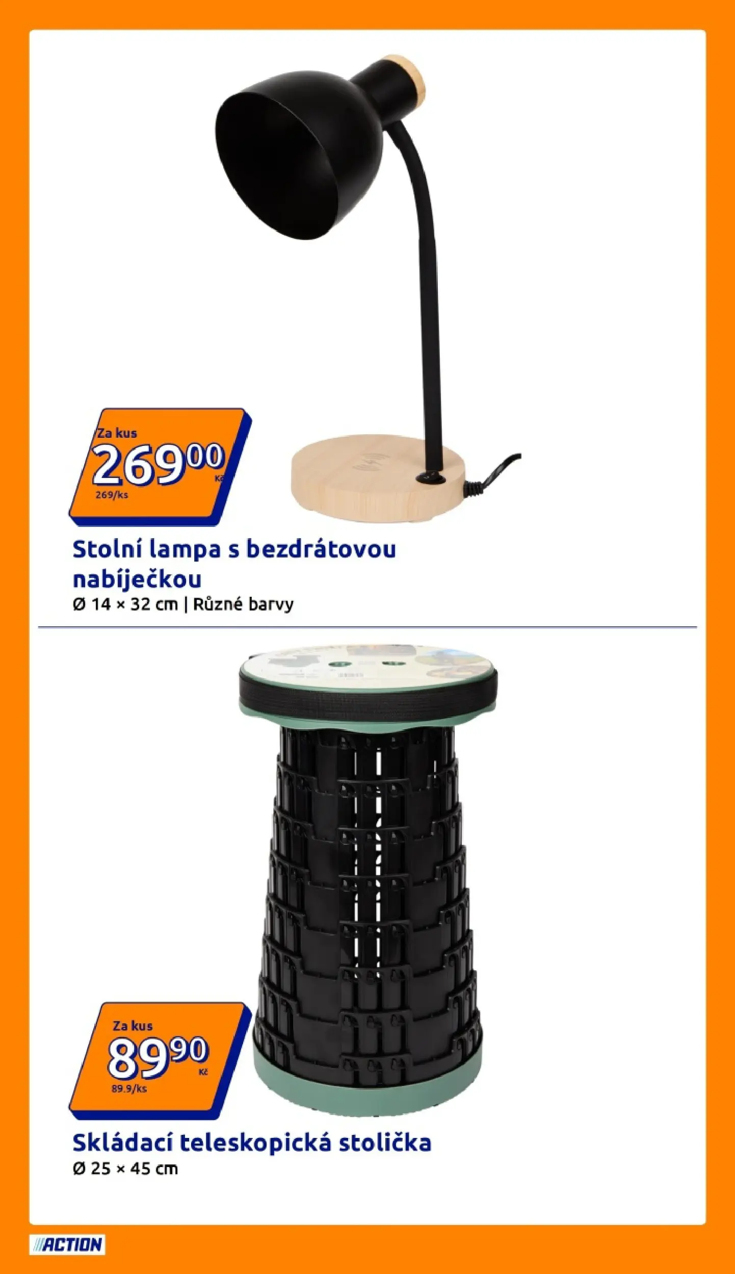Action leták od 03.06.2026 - Akční leták online | Strana: 14 | Produkty: Stolní lampa, Stolička, Lampa, Barvy