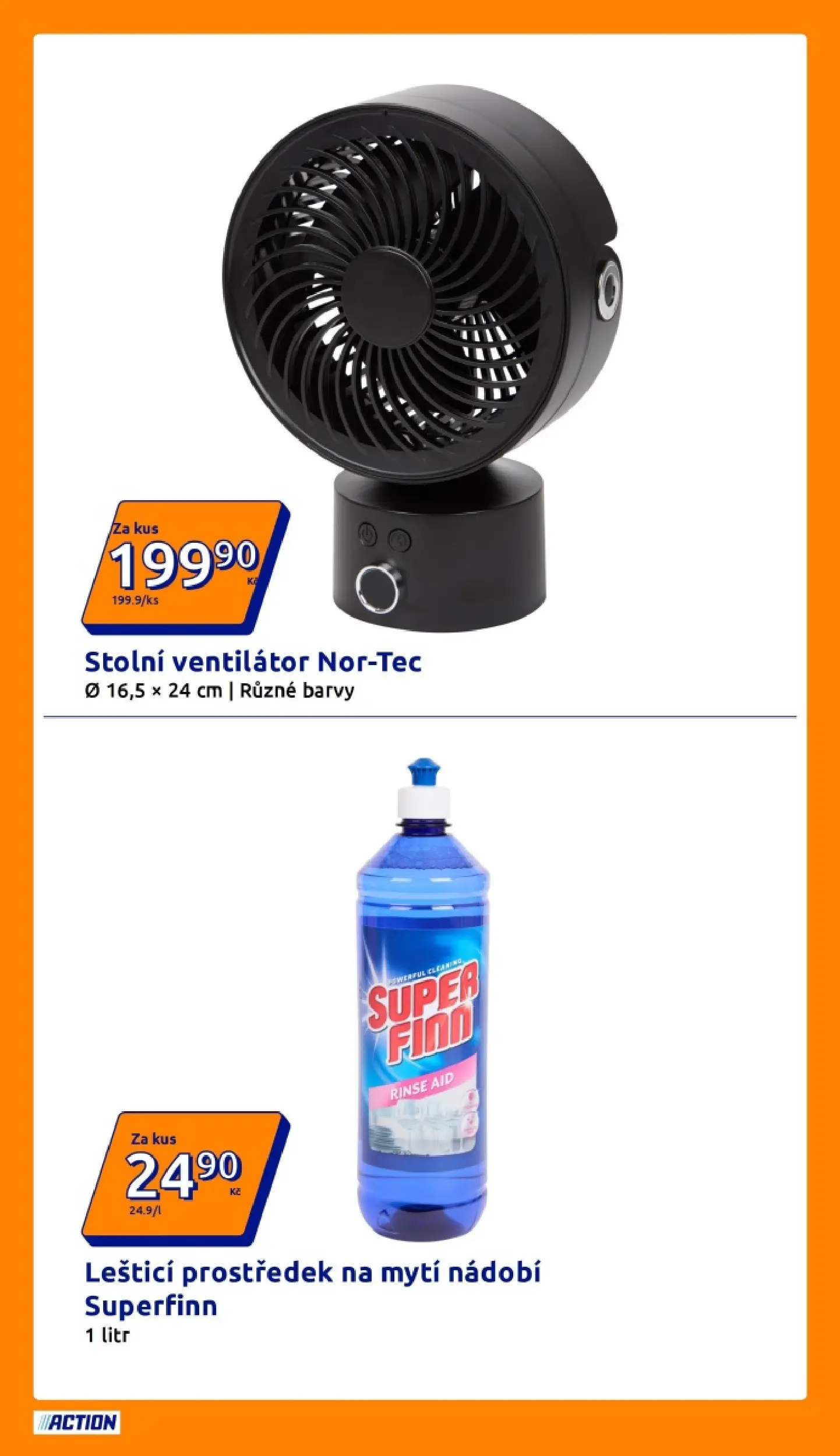 Action leták od 03.06.2026 - Akční leták online | Strana: 17 | Produkty: Prostředek na mytí nádobí, Nádobí, Ventilátor, Barvy