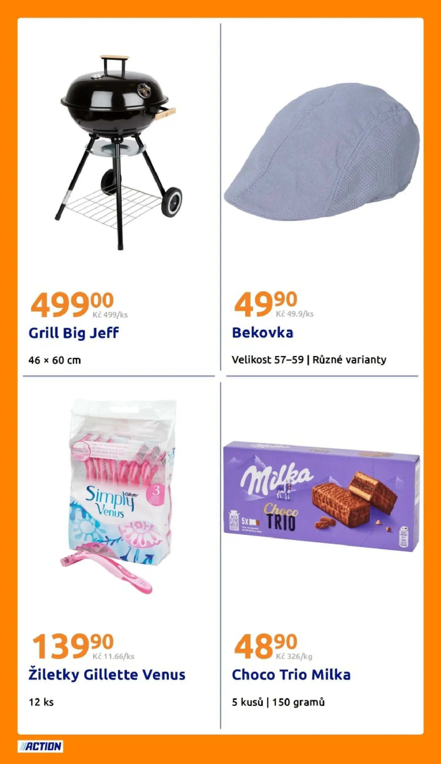 Action leták od 03.06.2026 - Akční leták online | Strana: 19 | Produkty: Milka, Žiletky