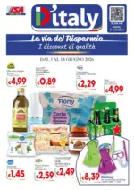 D'Italy La via del risparmio - al 14.06.2026