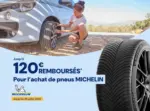 Norauto Op&eacute;ration Michelin -Jusqu'&agrave; 120&euro; rembours&eacute;s - au 26.07.2026