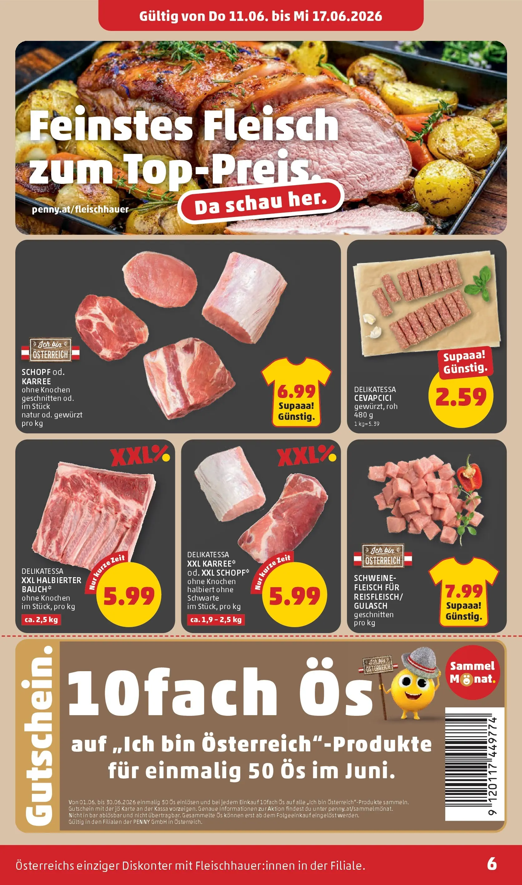 Penny Markt - PENNY: Die ganze Woche sparen. ab (10.06.2026) - Angebote, Prospekt | Seite: 6 | Produkte: Reis