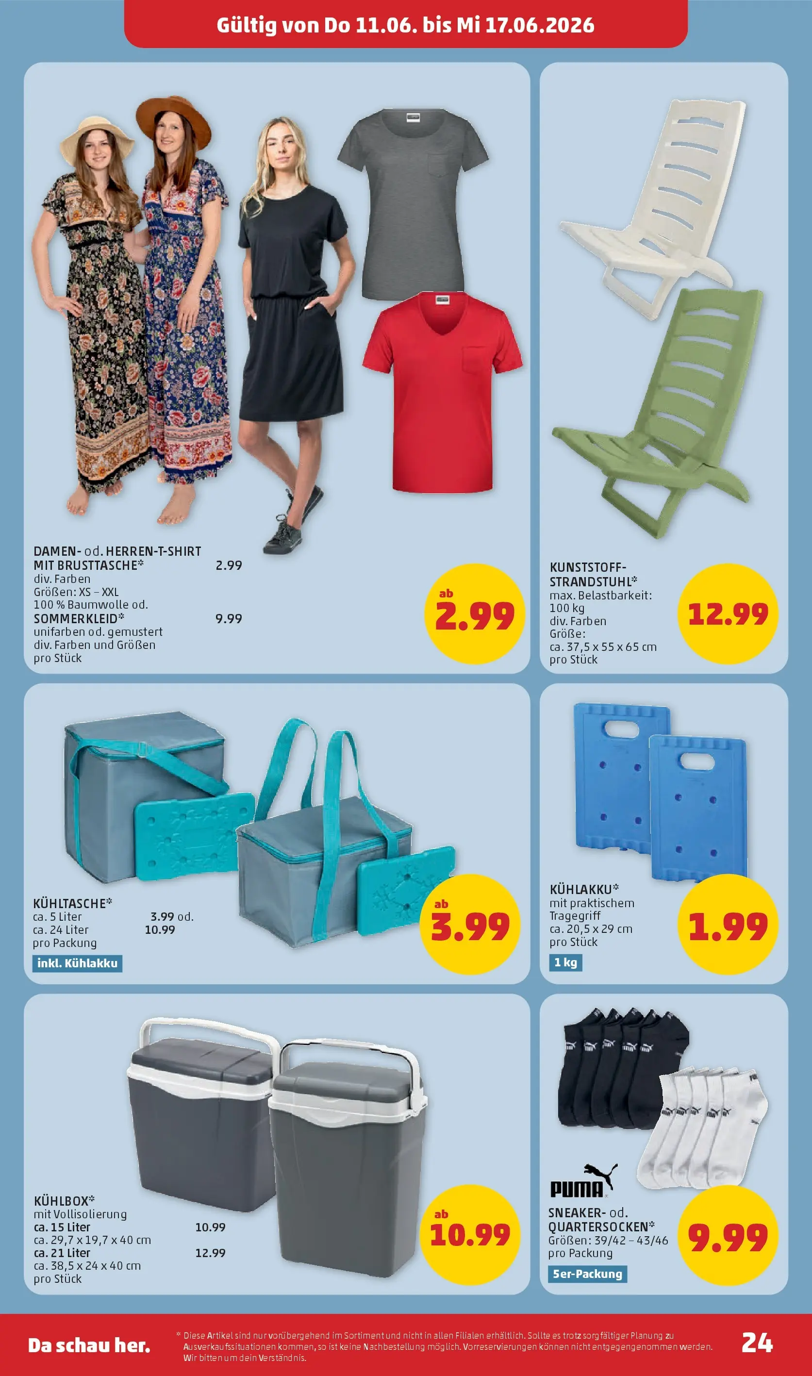 Penny Markt - PENNY: Die ganze Woche sparen. ab (10.06.2026) - Angebote, Prospekt | Seite: 24