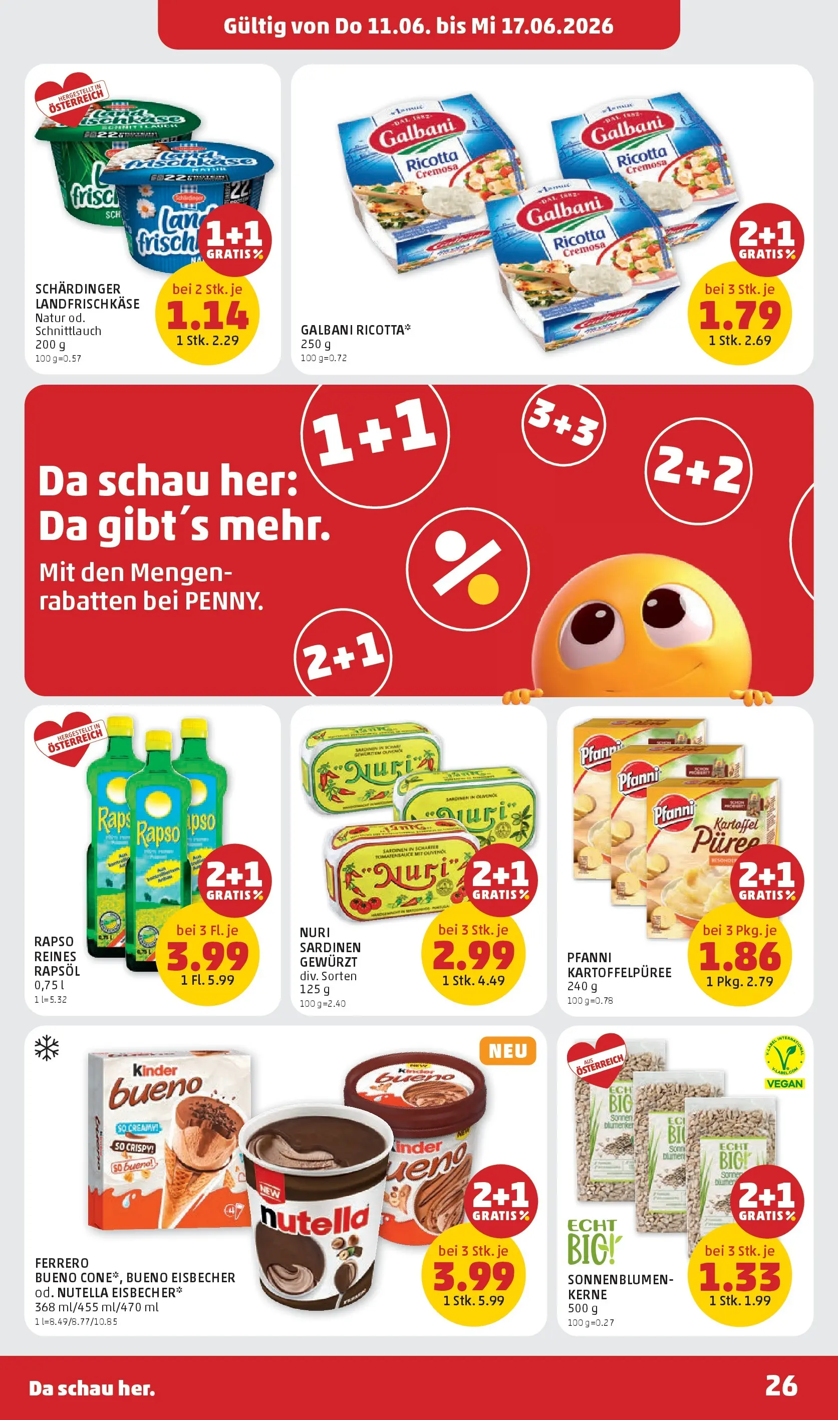 Penny Markt - PENNY: Die ganze Woche sparen. ab (10.06.2026) - Angebote, Prospekt | Seite: 26